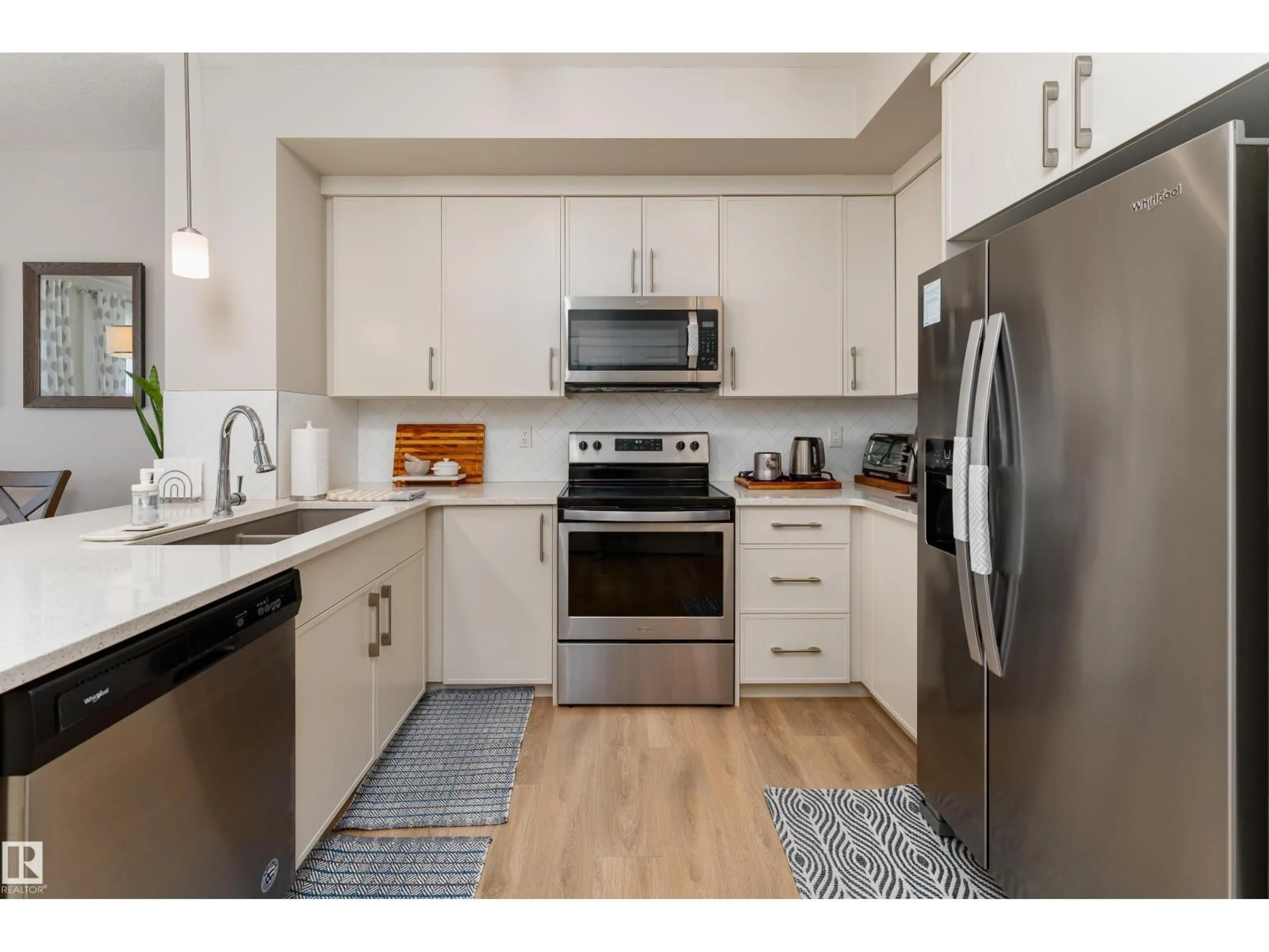 Open concept kitchen, unknown for NW - 2520 152 AV, Edmonton Alberta T5Y3Z1