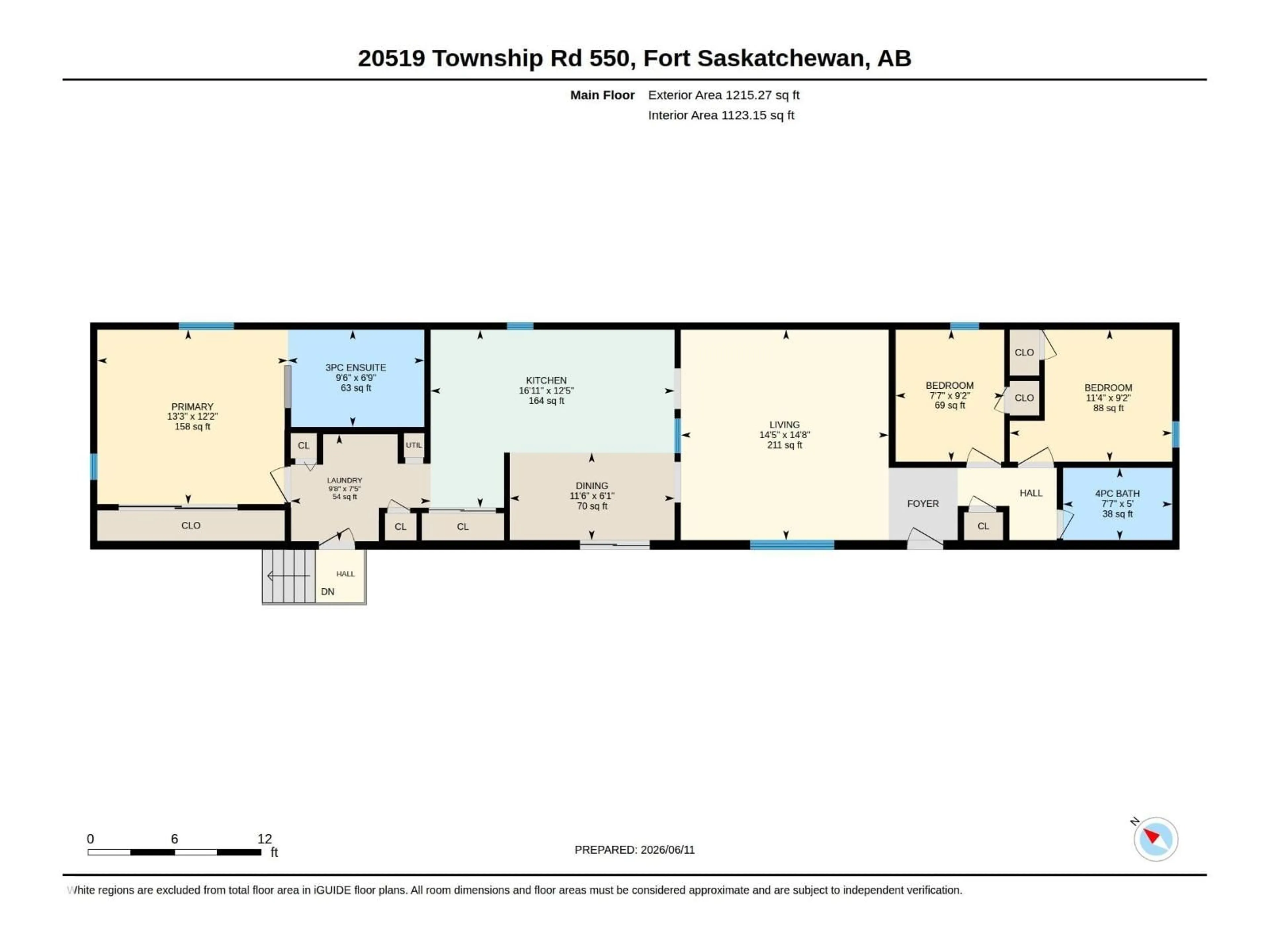Floor plan for 20519 TWP ROAD 550, Rural Strathcona County Alberta T8L4B6