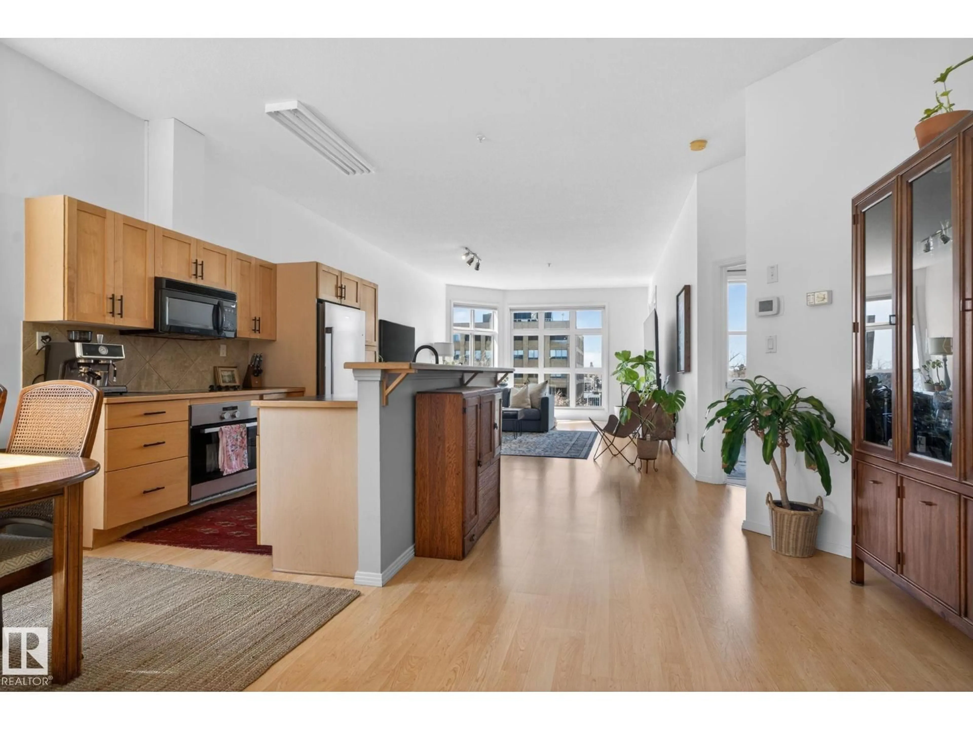 Open concept kitchen, unknown for 420 - 10407 122 ST, Edmonton Alberta T5N4B8