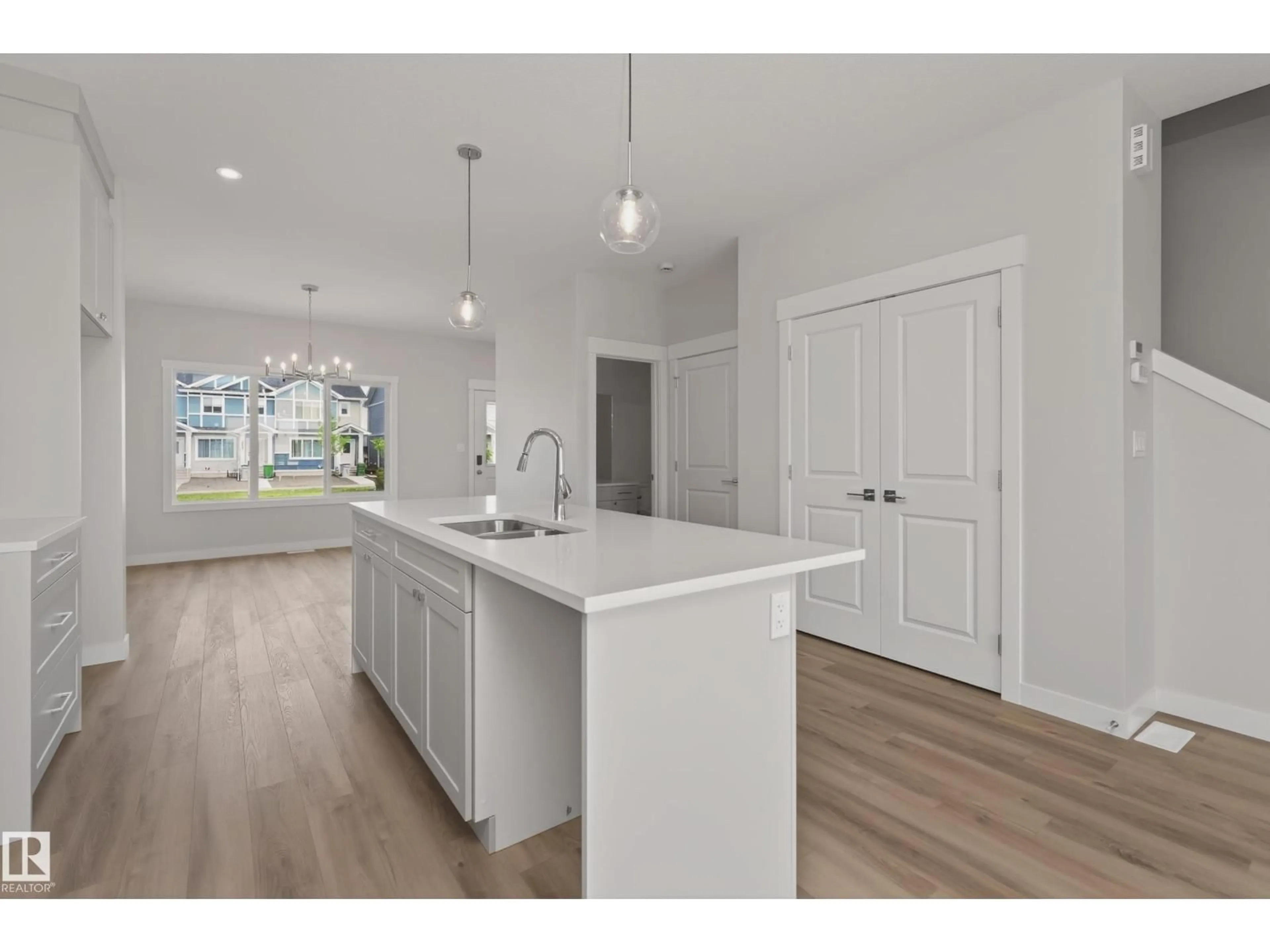 Open concept kitchen, unknown for 8533 96 AV, Morinville Alberta T8R2R5