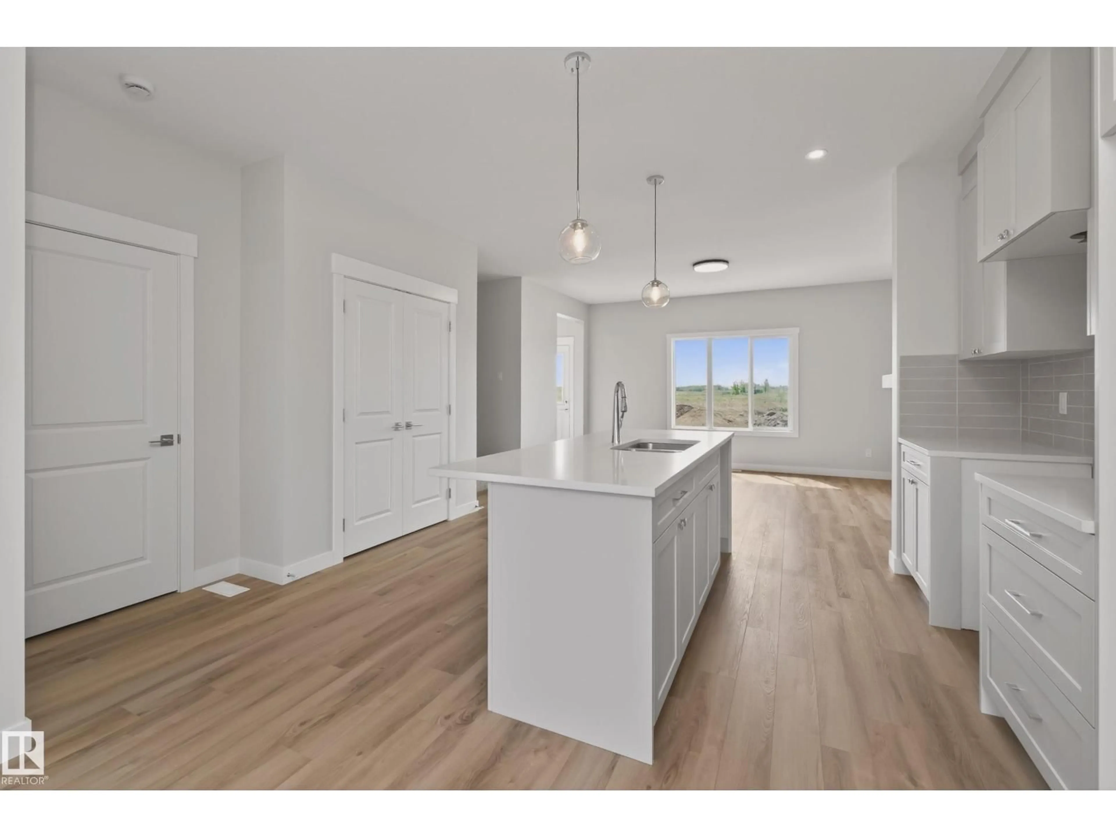 Open concept kitchen, unknown for 8533 96 AV, Morinville Alberta T8R2R5