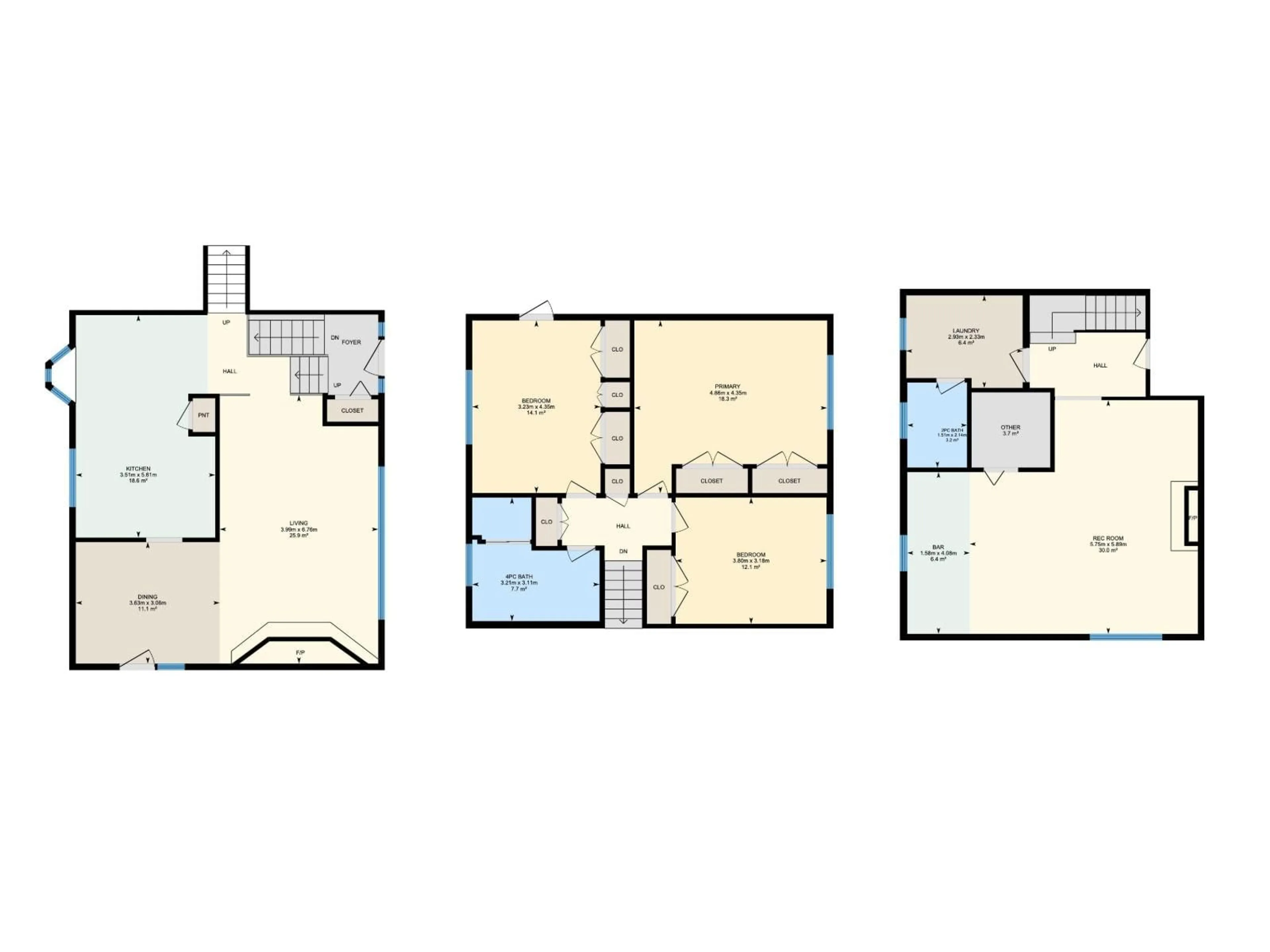 Floor plan for 7802 132A AV, Edmonton Alberta T5C2C4