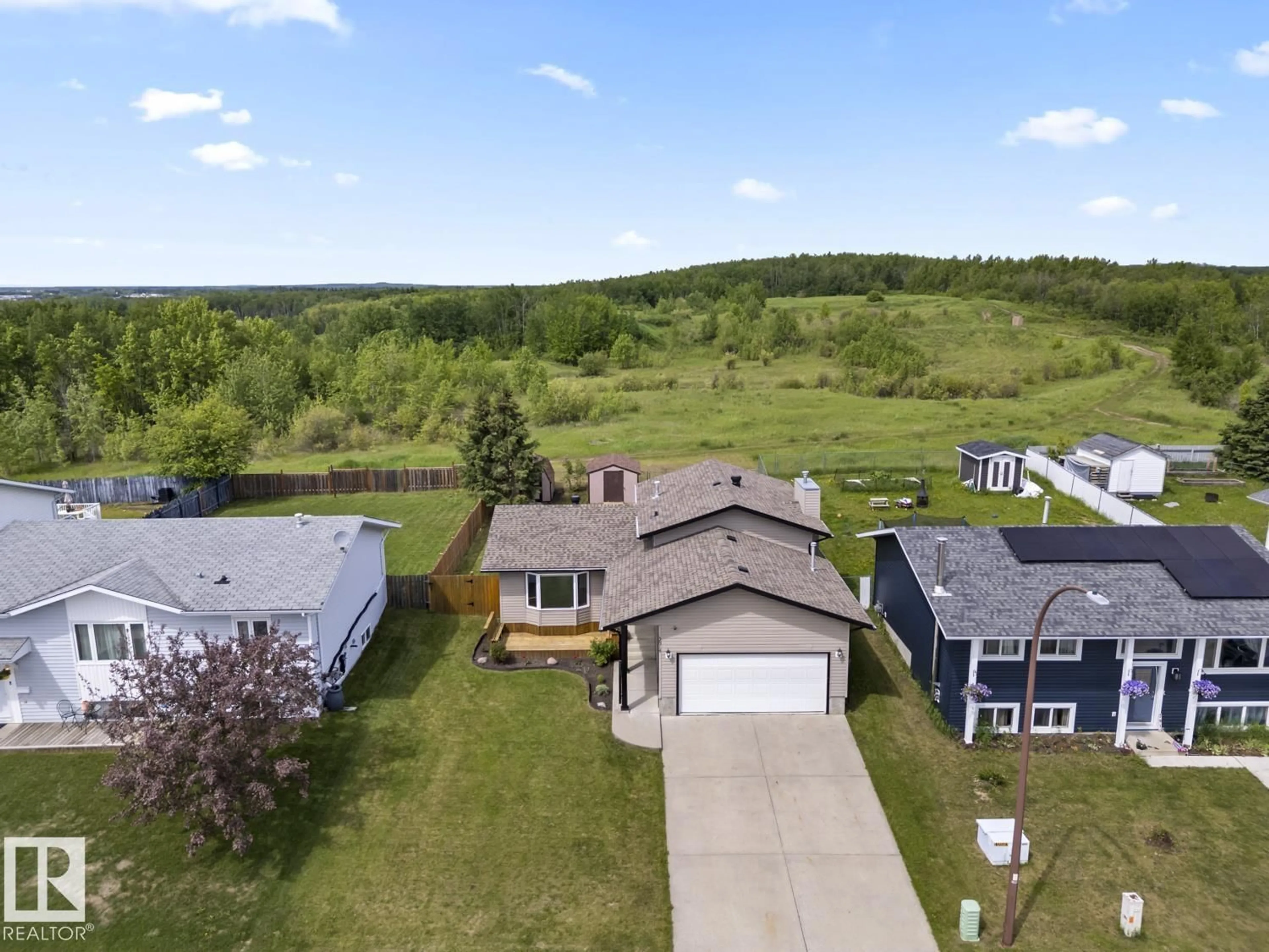 A pic from outside/outdoor area/front of a property/back of a property/a pic from drone, unknown for 3814 54 AV, Cold Lake Alberta T9M2B1