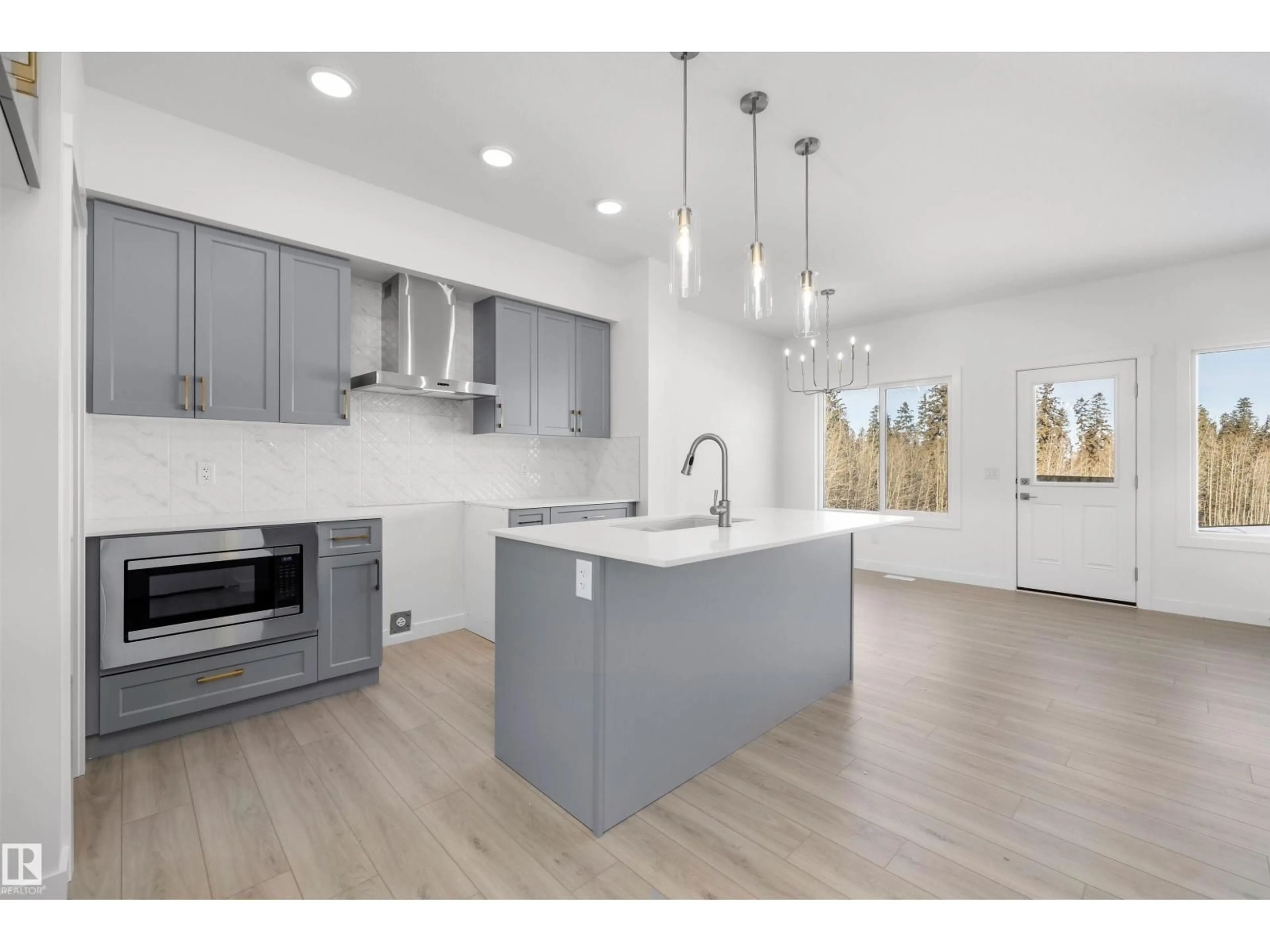 Open concept kitchen, unknown for 19003 24 AV, Edmonton Alberta T6M3L3