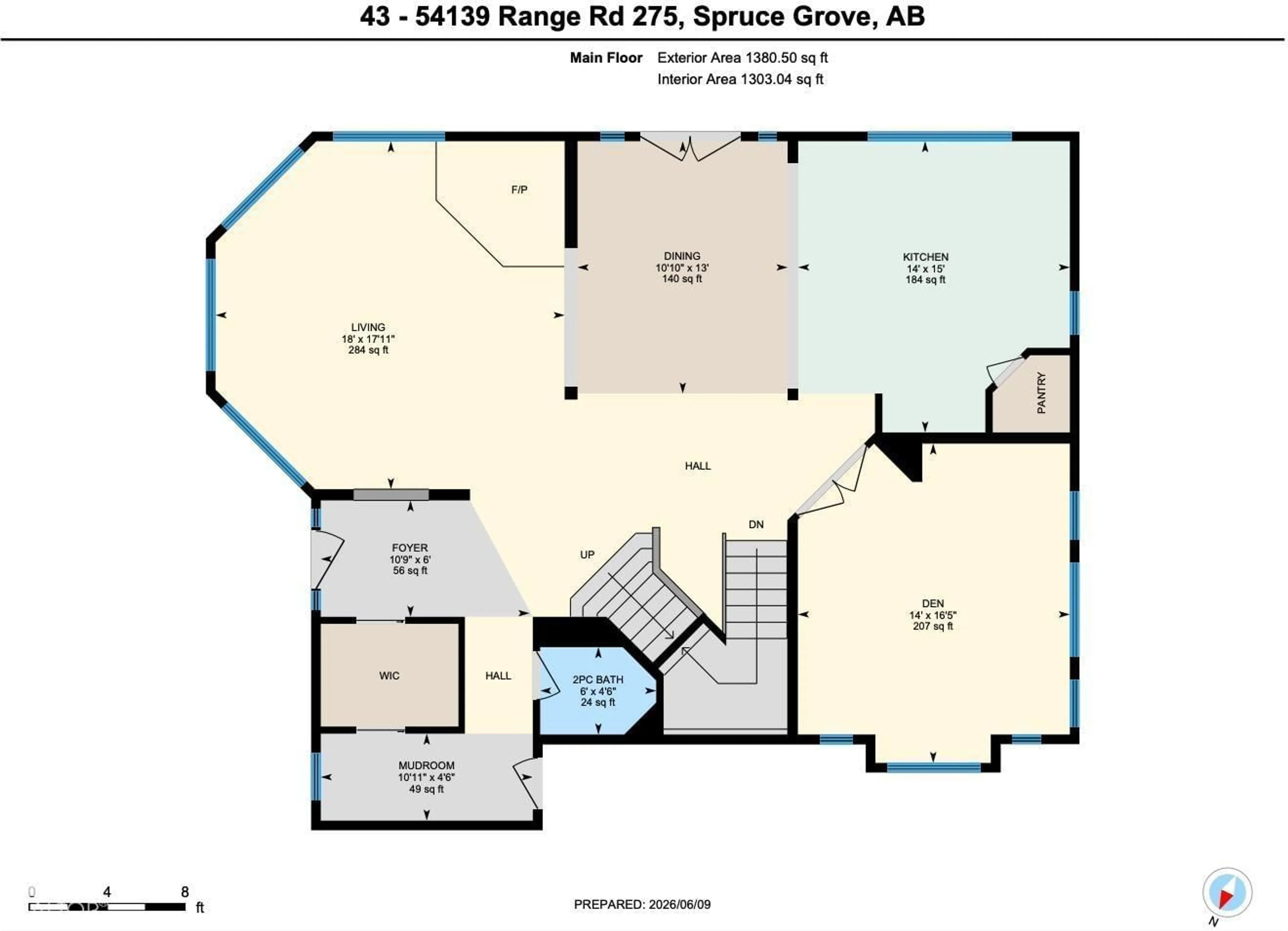 Floor plan for 43 54129 RGE ROAD 275, Rural Parkland County Alberta T7X3S4