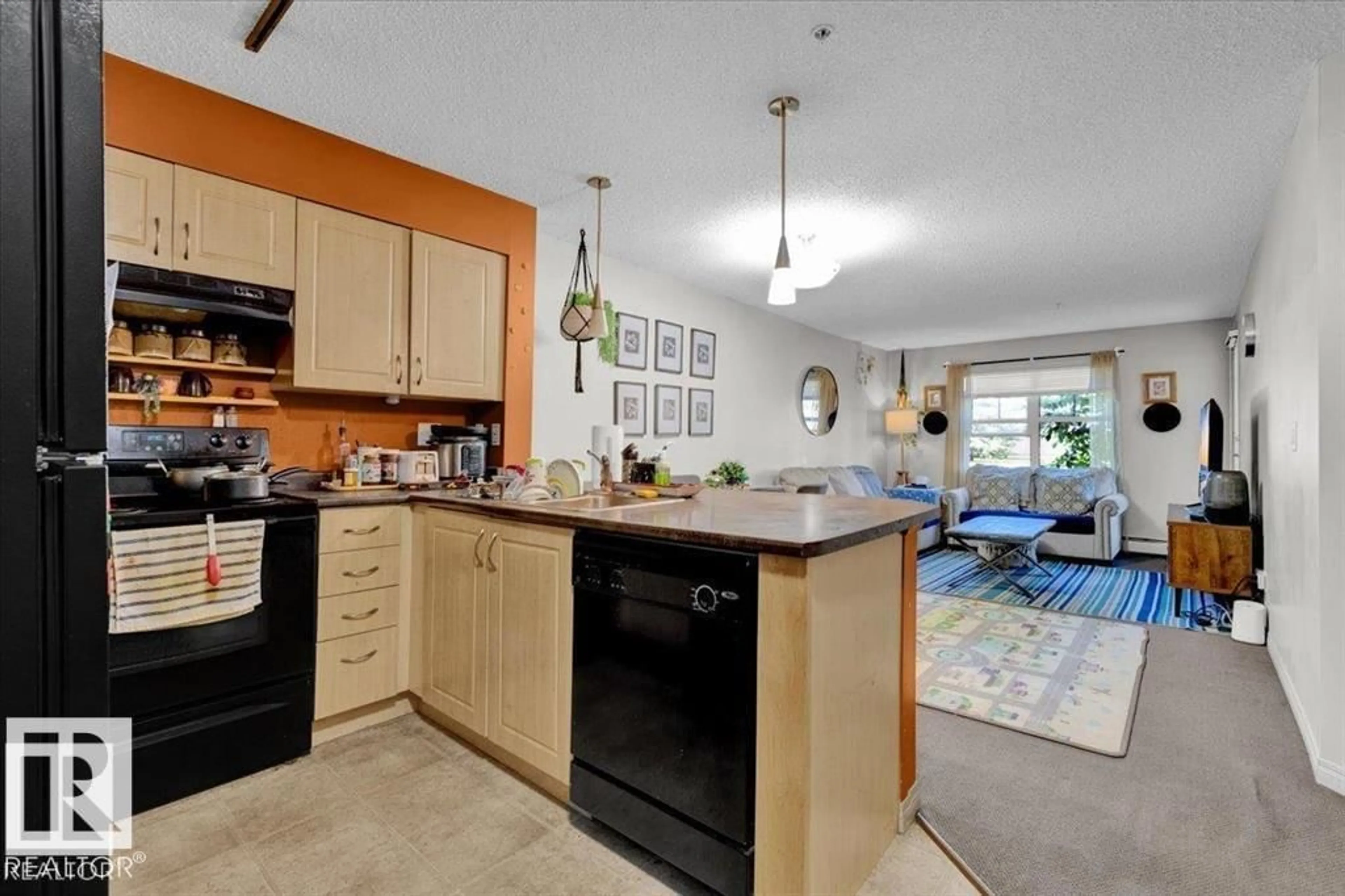 Open concept kitchen, unknown for 114 - 11453 ELLERSLIE RD SW, Edmonton Alberta T6W1T3
