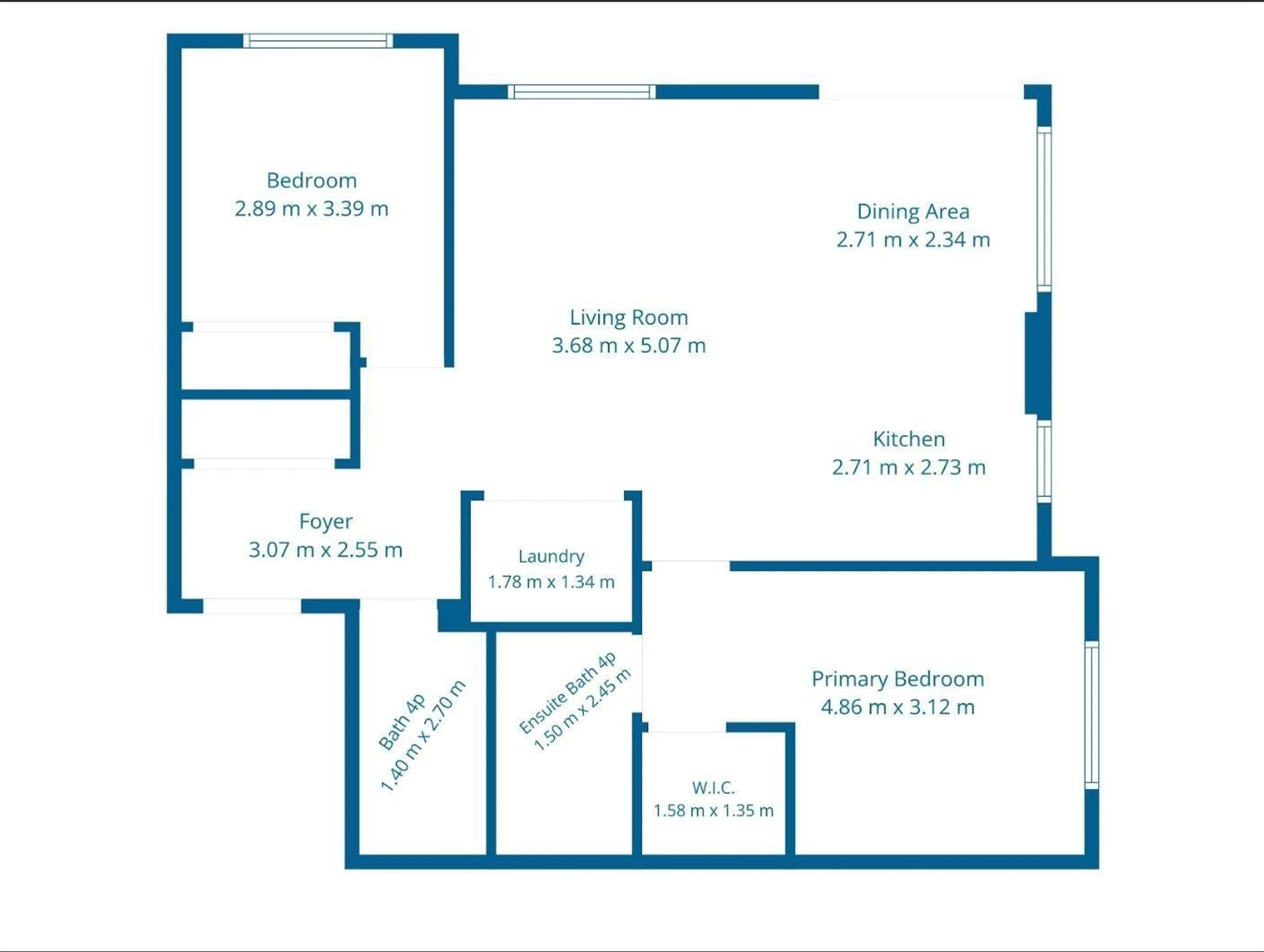 Floor plan for 202 - 142 EBBERS BV, Edmonton Alberta T5Y3W2