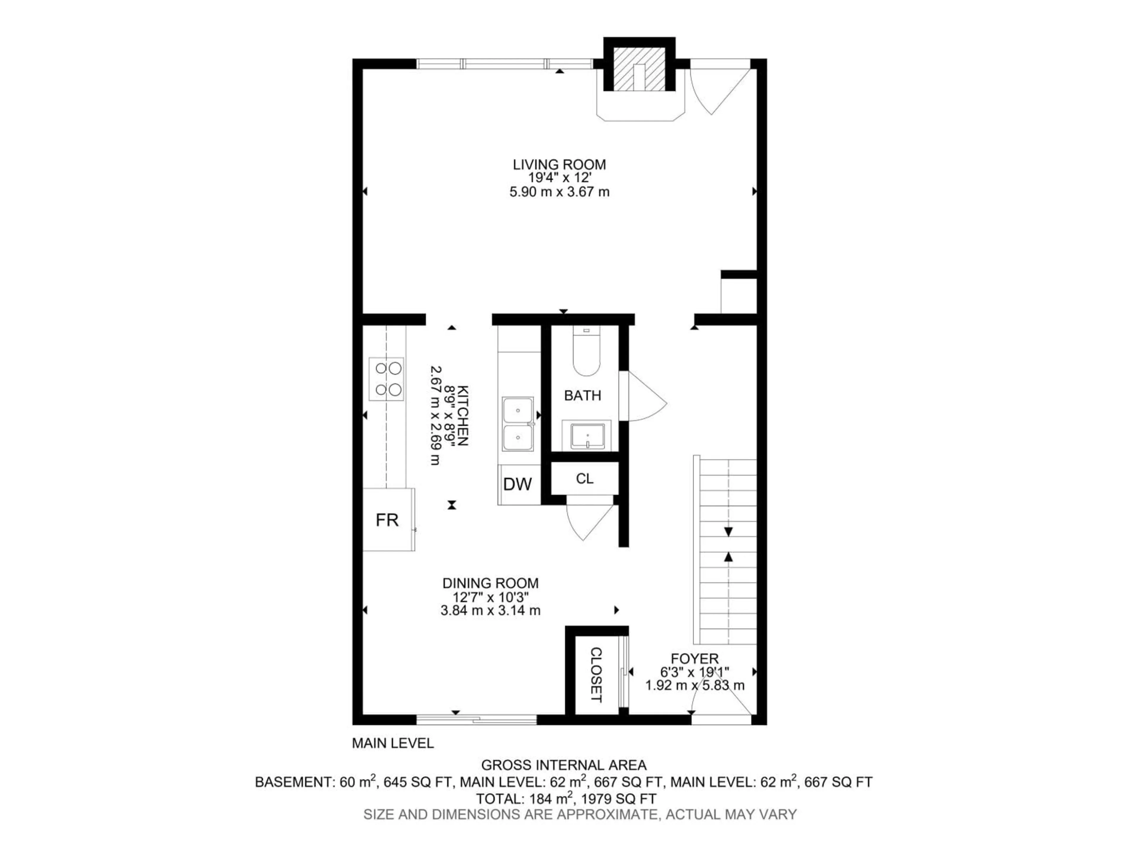 Floor plan for 4315 46 ST, Stony Plain Alberta T7Z1J5