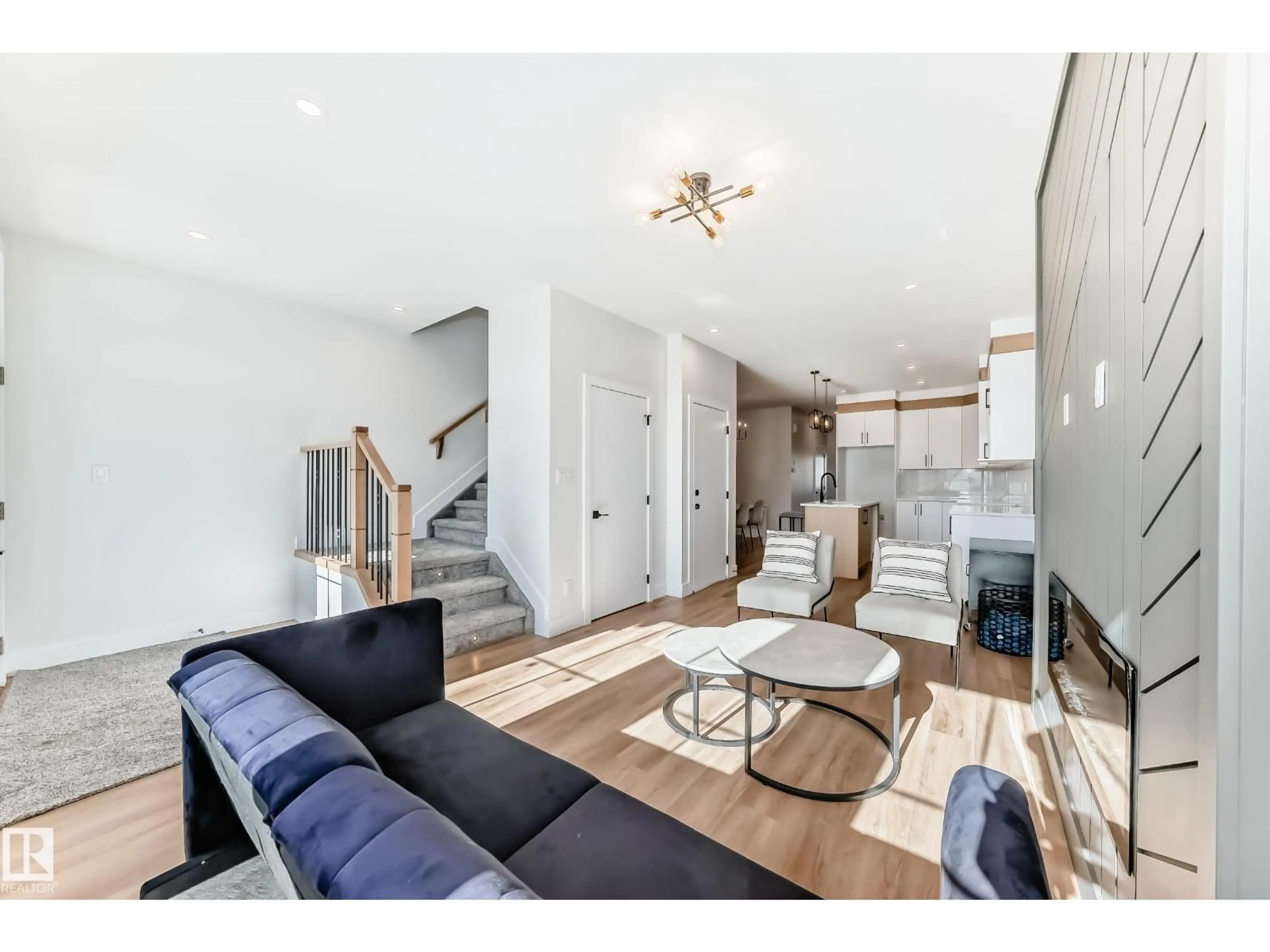 Living room with furniture, unknown for 100 ELLIOTT WD, Fort Saskatchewan Alberta T8L1R8