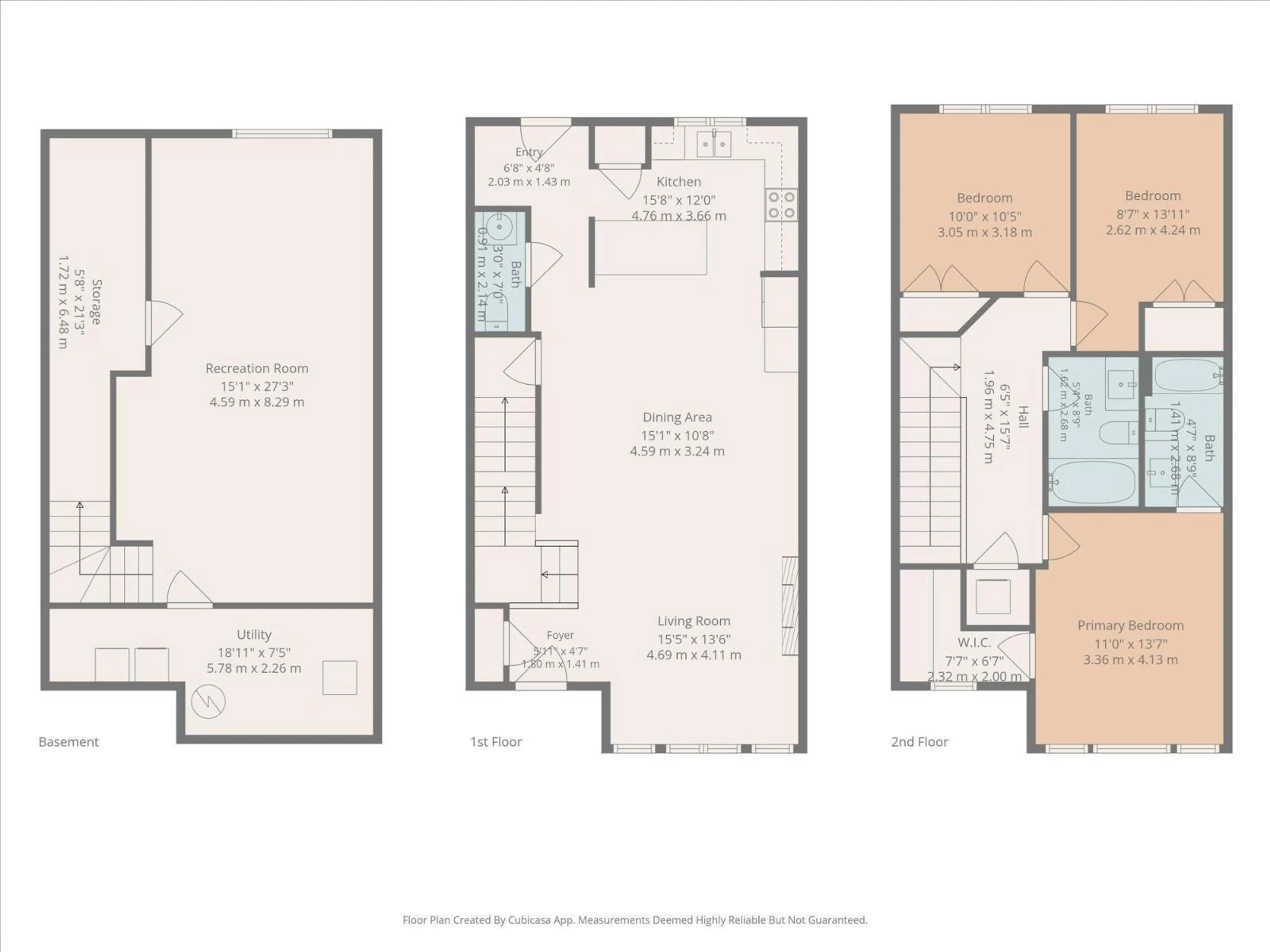 Floor plan for 83 BRICKYARD DR, Stony Plain Alberta T7Z1C3