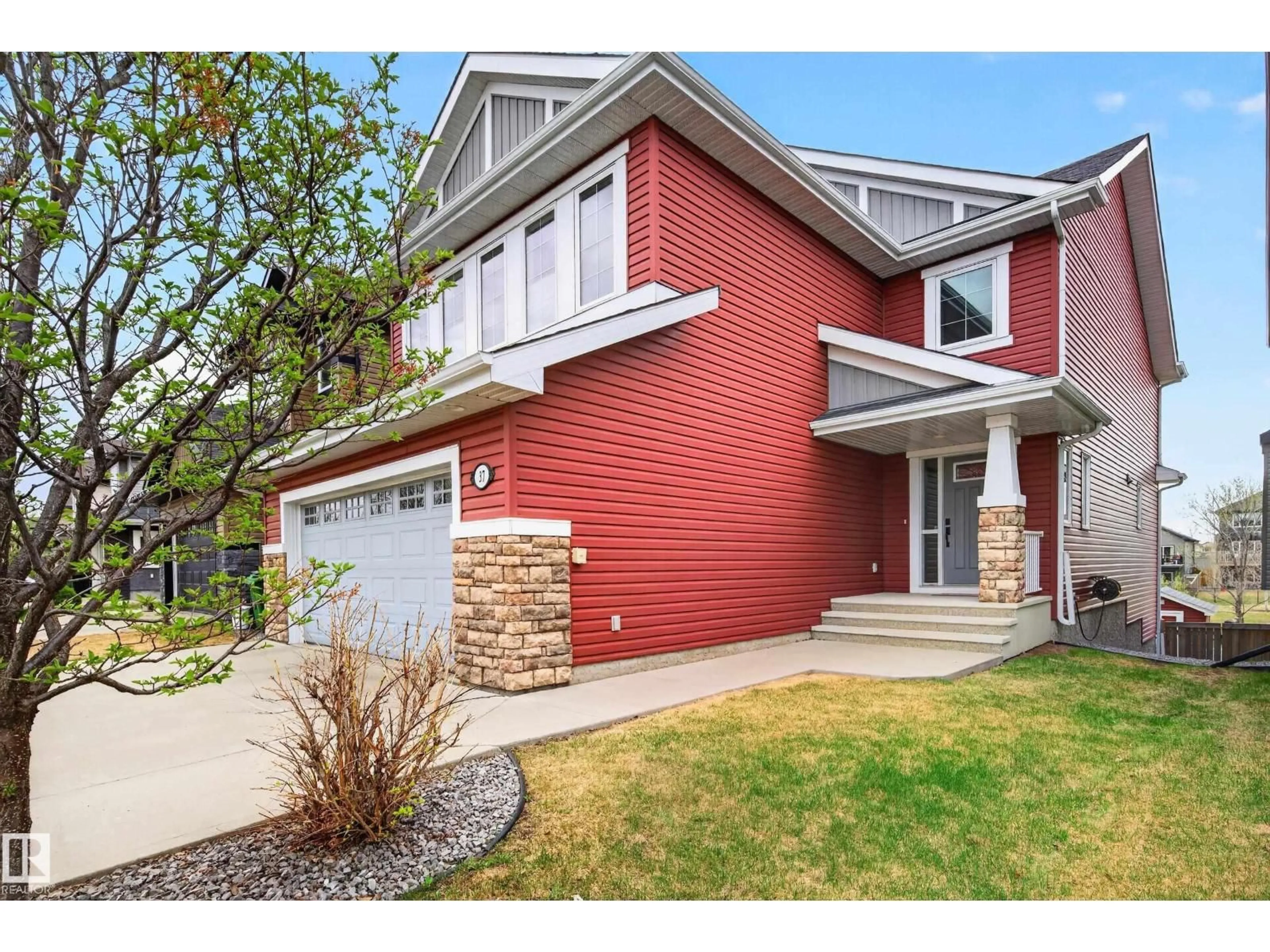 Home with brick exterior material, street for 37 CRANSTON PL, Fort Saskatchewan Alberta T8L0K7