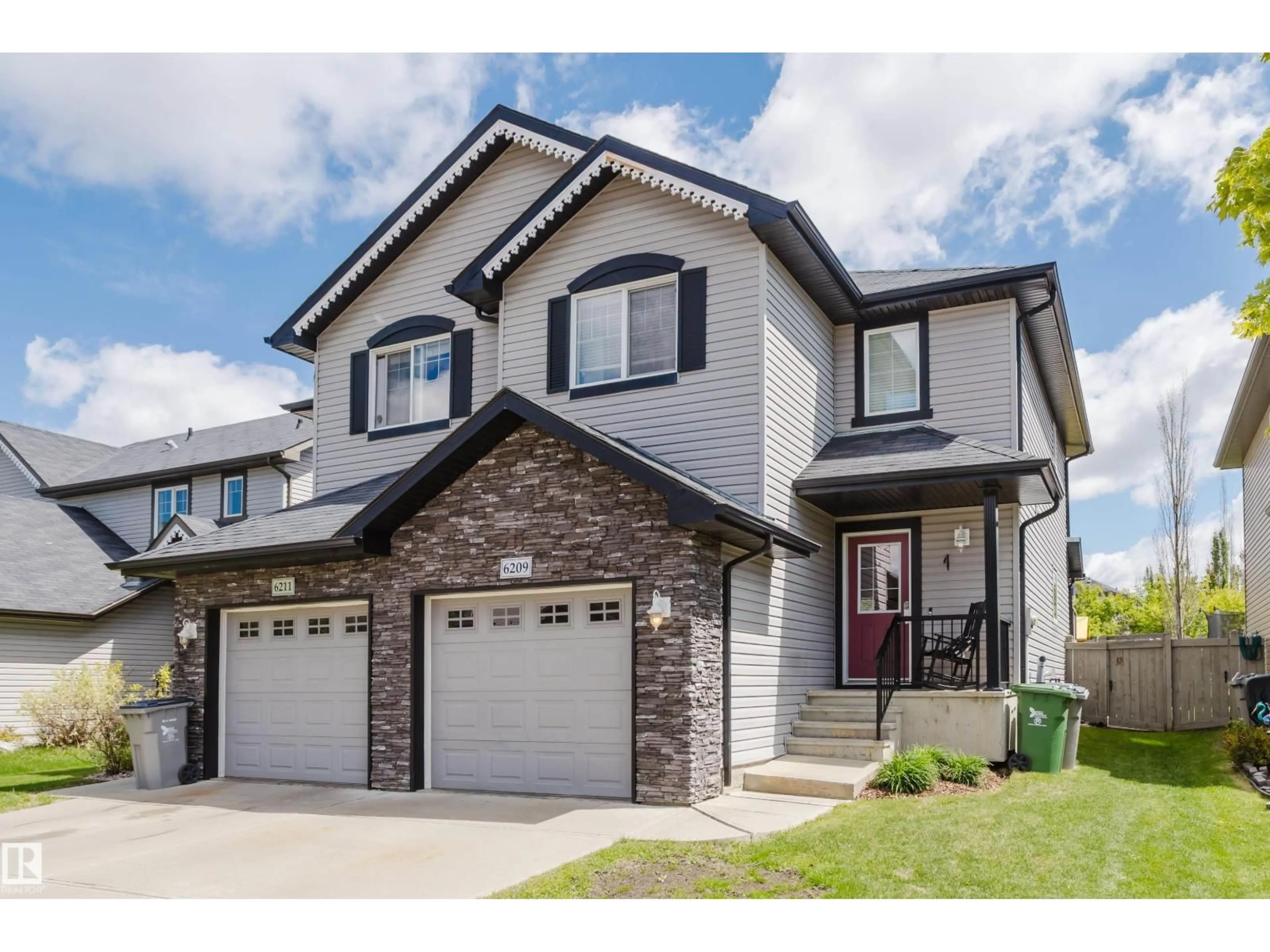Home with brick exterior material, street for 6209 60 ST, Beaumont Alberta T4X0J3