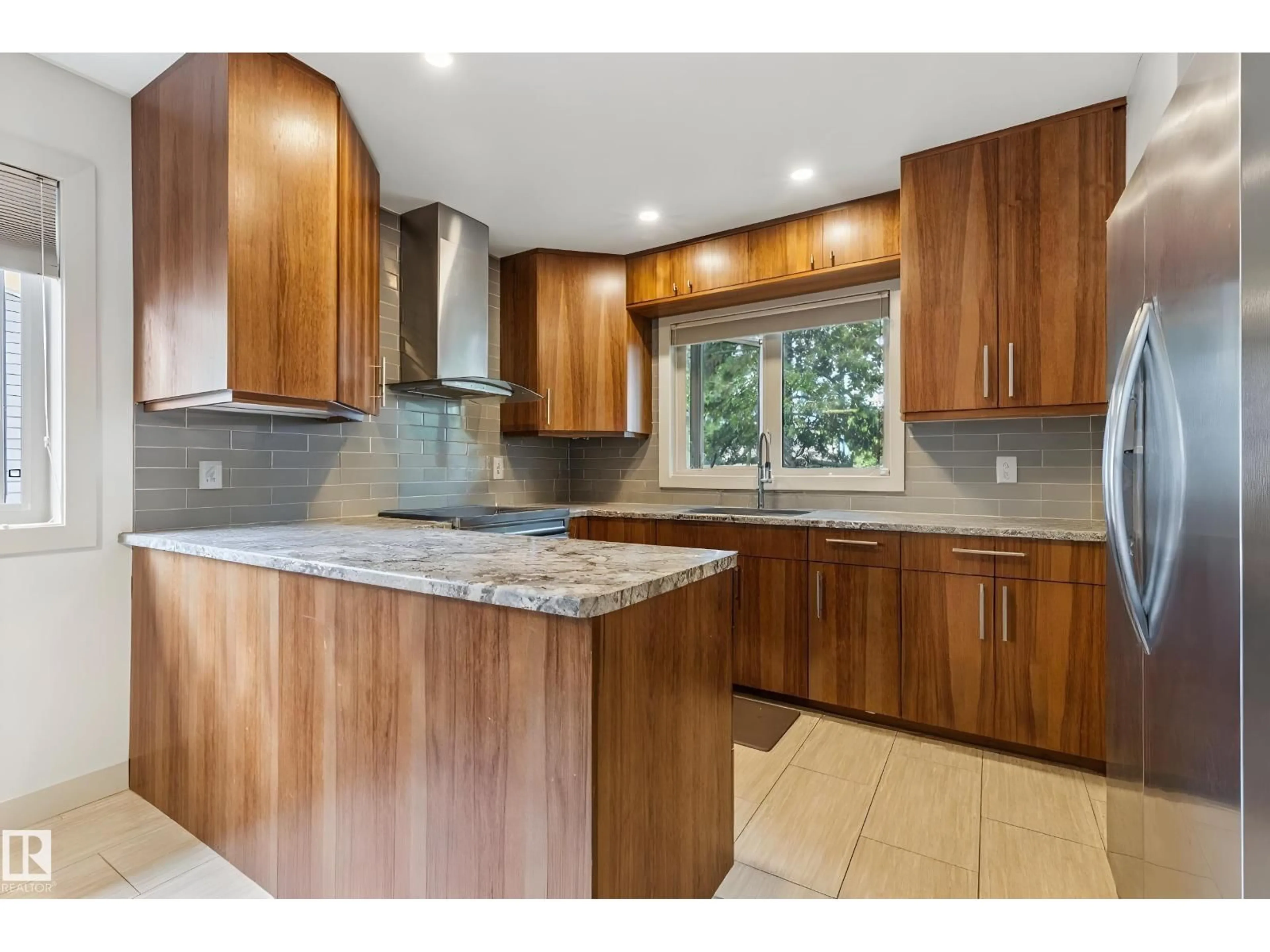 Open concept kitchen, unknown for NW - 12929/31 103 ST, Edmonton Alberta T5E4M2