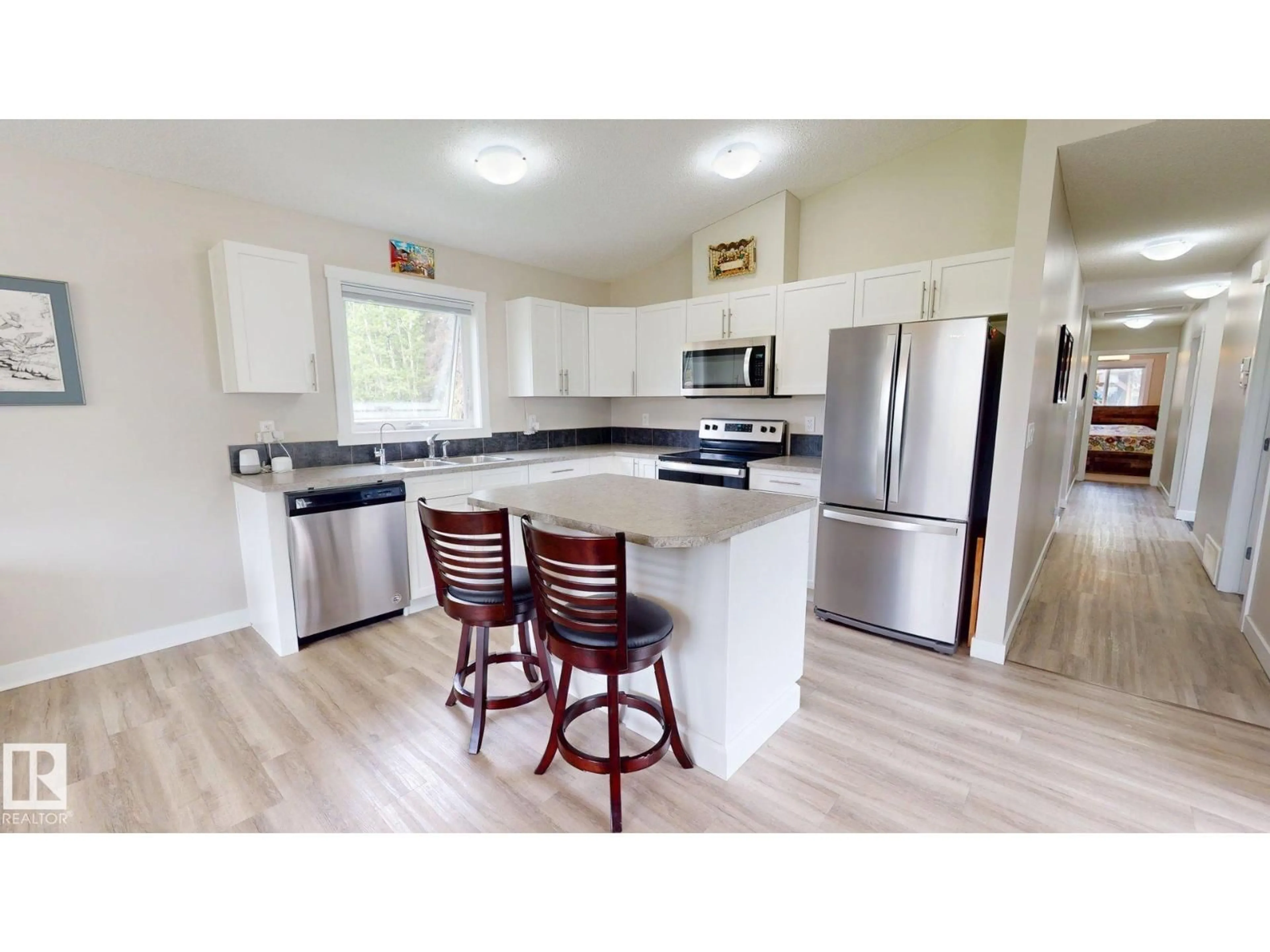 Open concept kitchen, unknown for 211 LABONTE DR, Rural Athabasca County Alberta T0A0M0