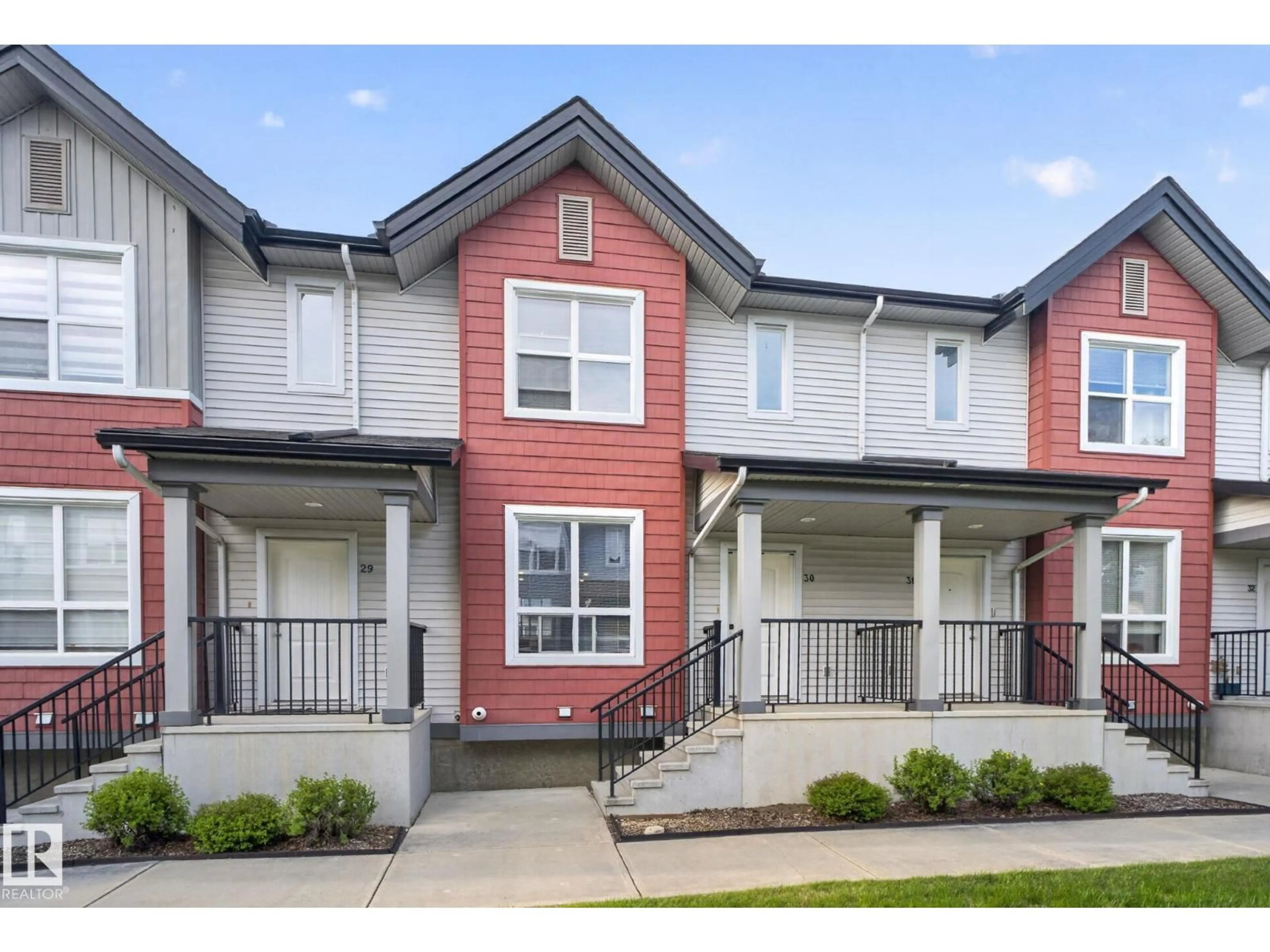 Home with vinyl exterior material, street for 30 6075 SCHONSEE WY NW, Edmonton Alberta T5Z0H4