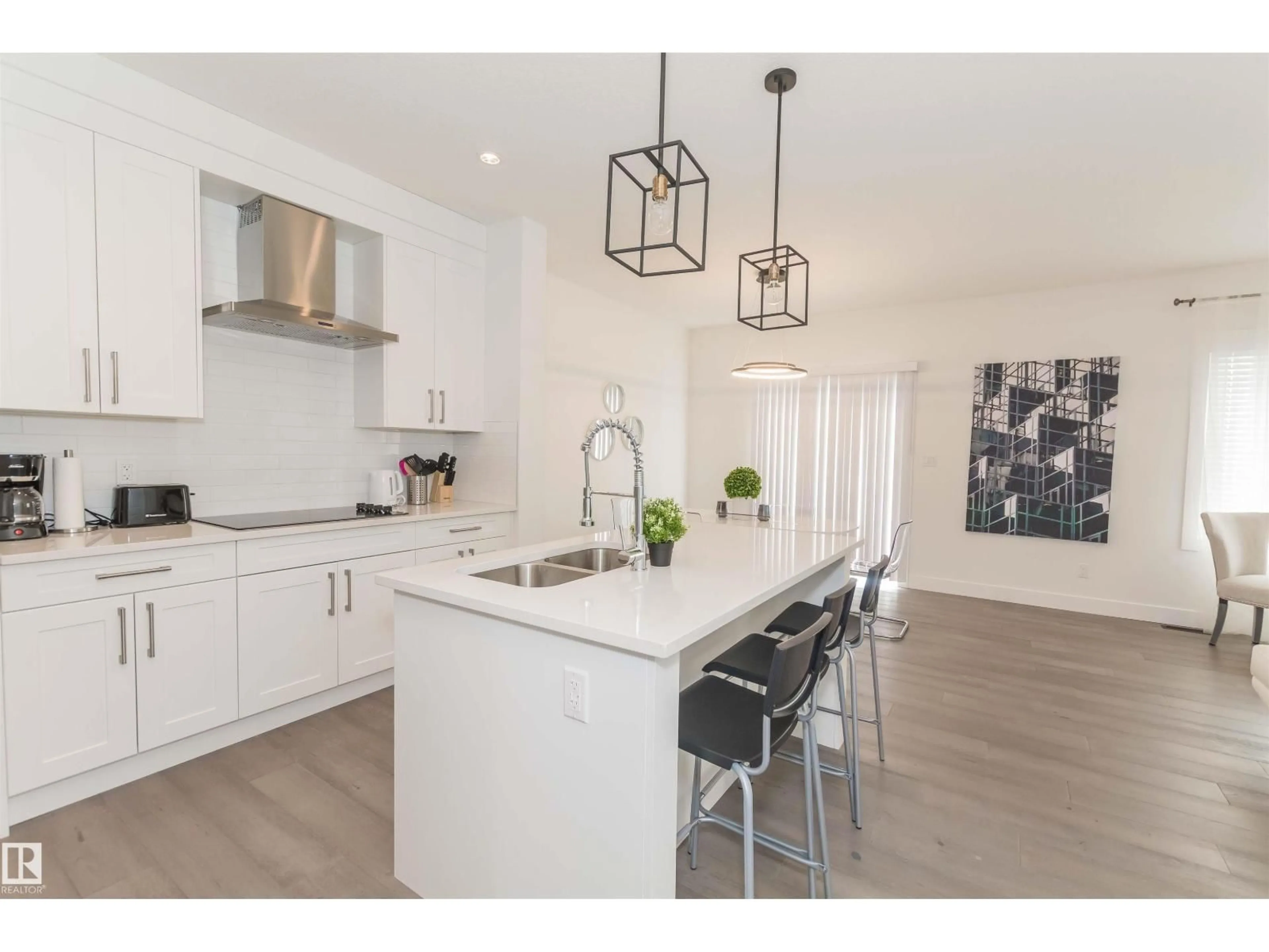 Open concept kitchen, unknown for 15168 16 ST, Edmonton Alberta T5Y0Y6