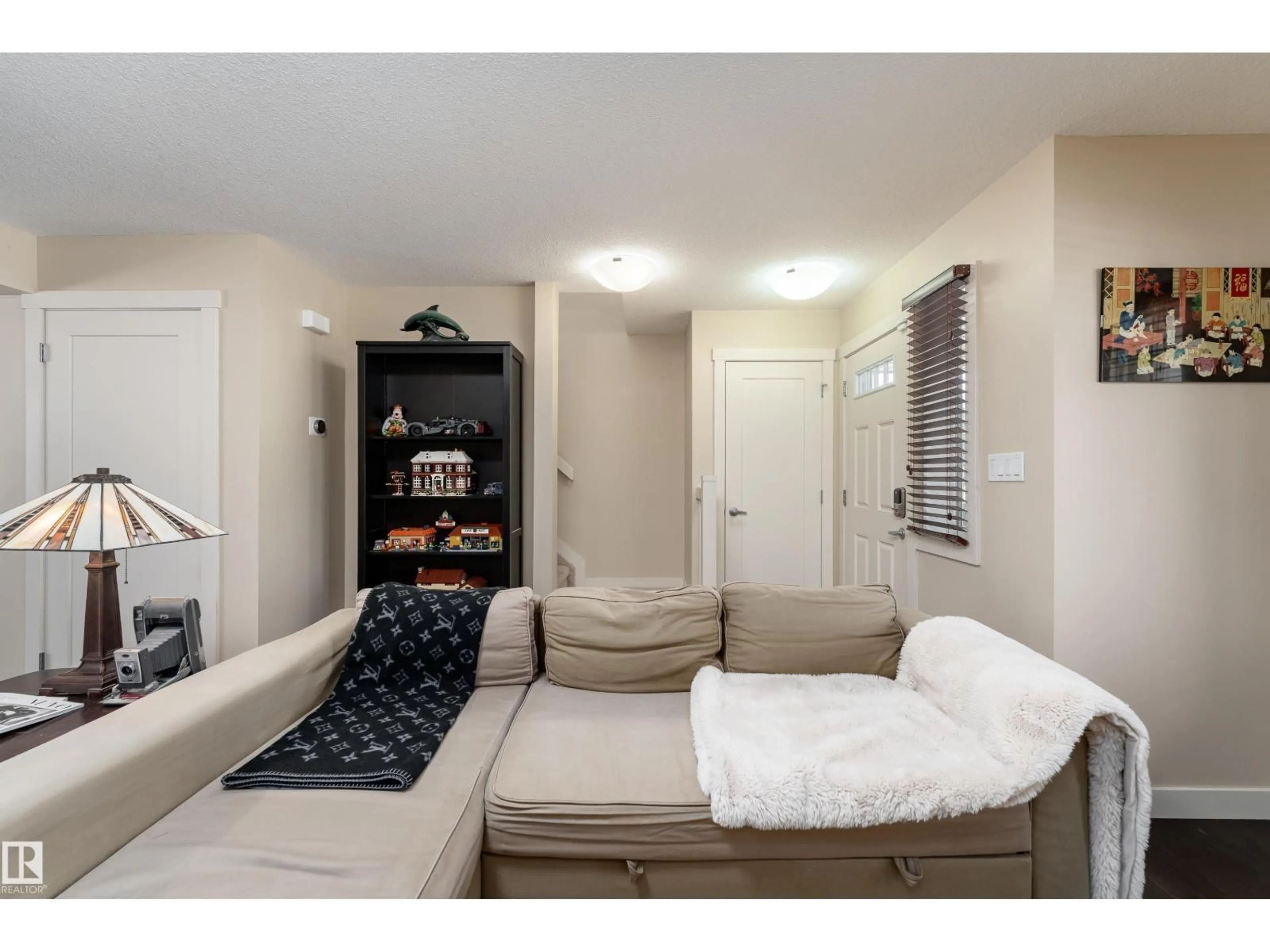 Living room with furniture, unknown for 152 CY BECKER BV, Edmonton Alberta T5Y0X2