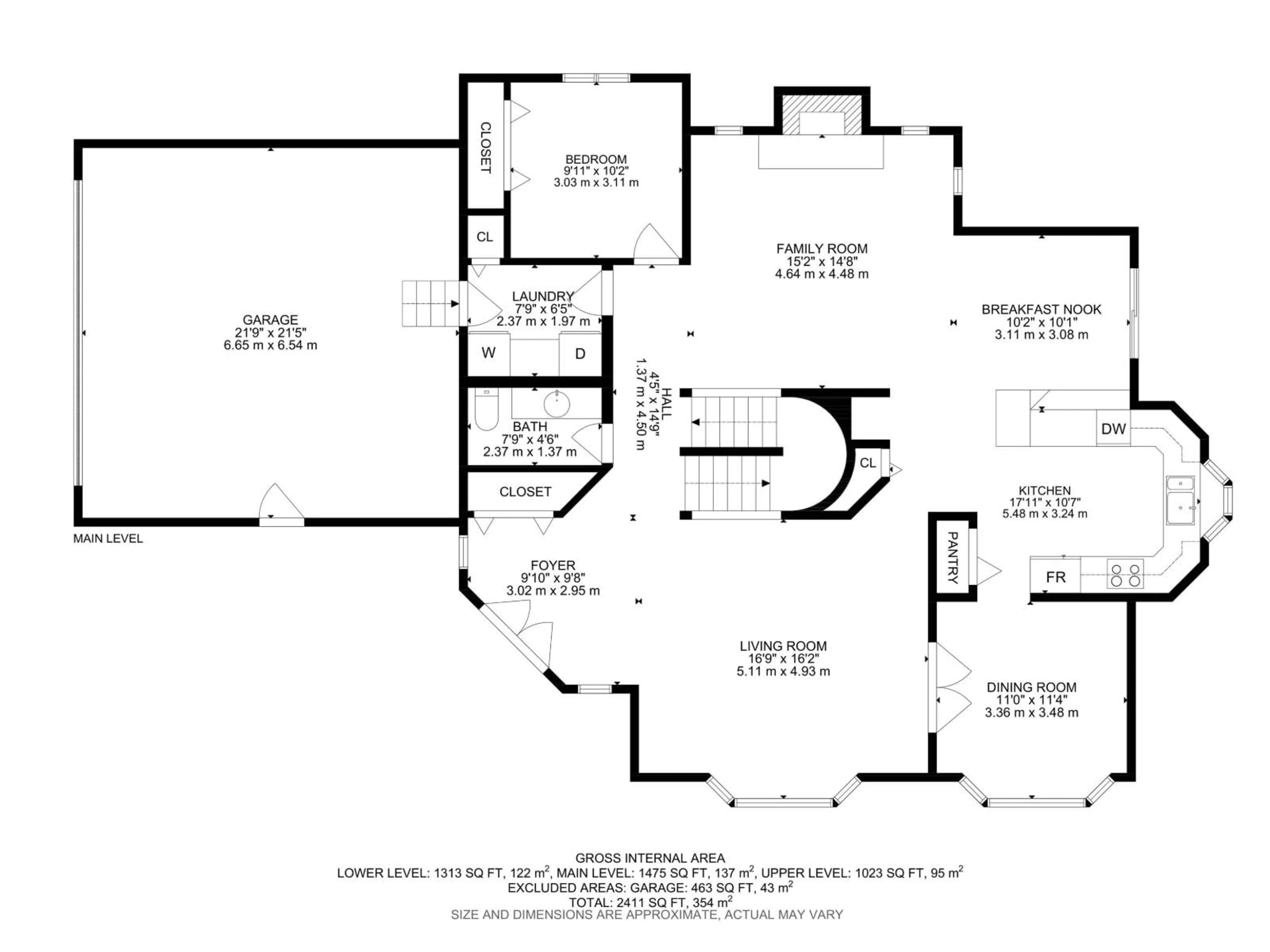 Floor plan for 1 FIELDSTONE DR, Spruce Grove Alberta T7X2Z3