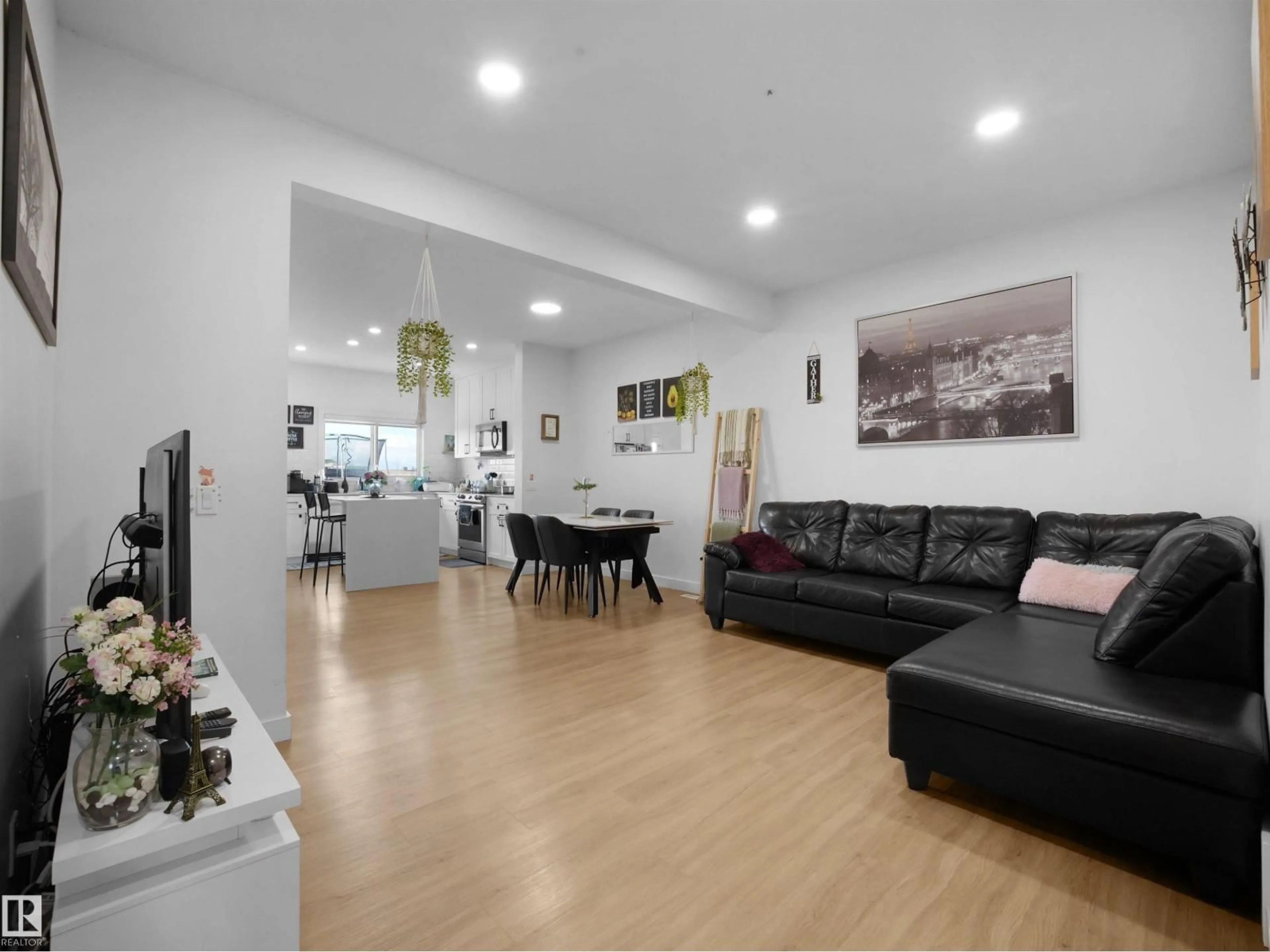 Living room with furniture, unknown for 19316 29 AV, Edmonton Alberta T6M3B2