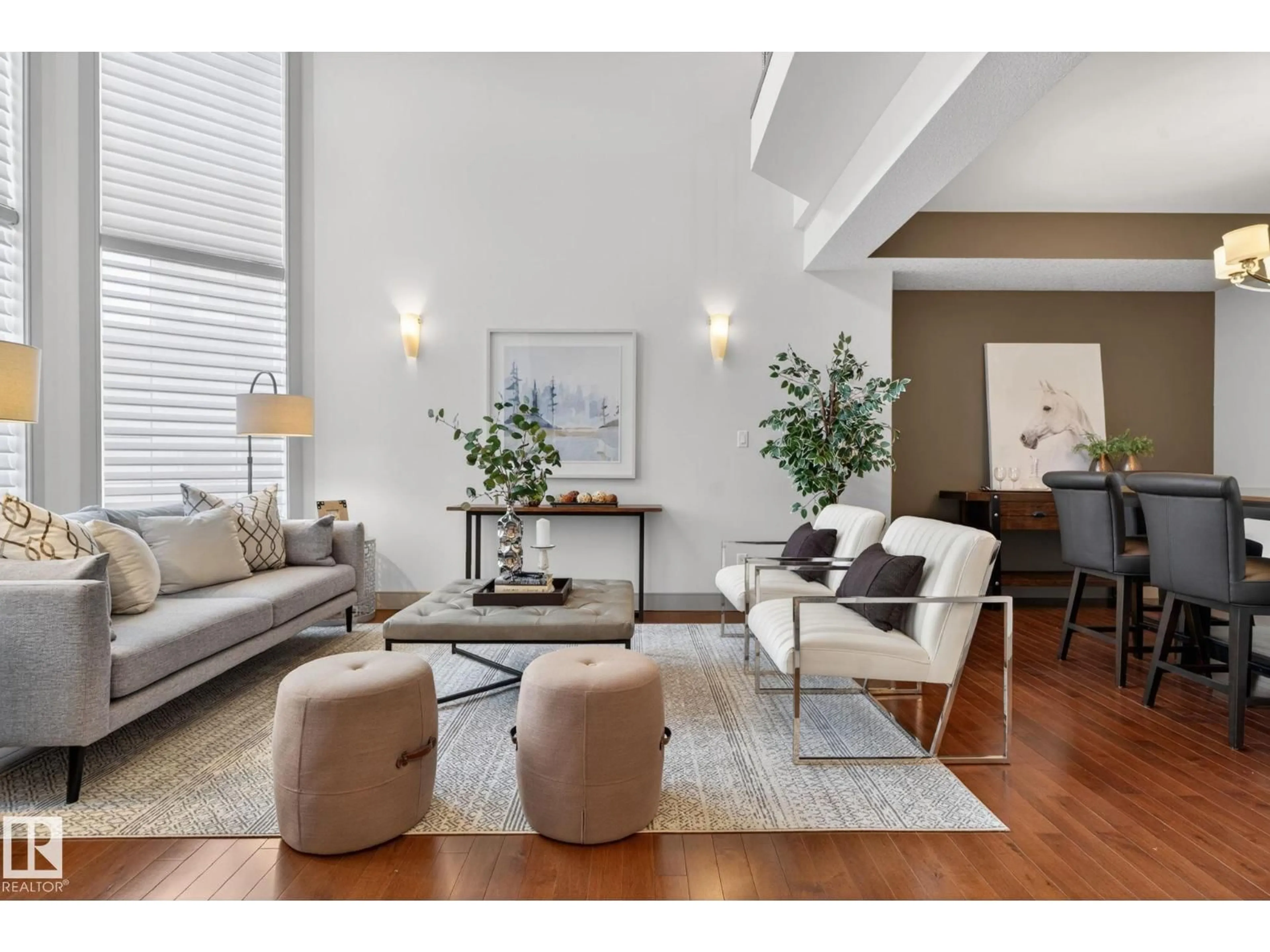 Living room with furniture, unknown for NW - 647 FRASER VISTA VS, Edmonton Alberta T5Y0V4