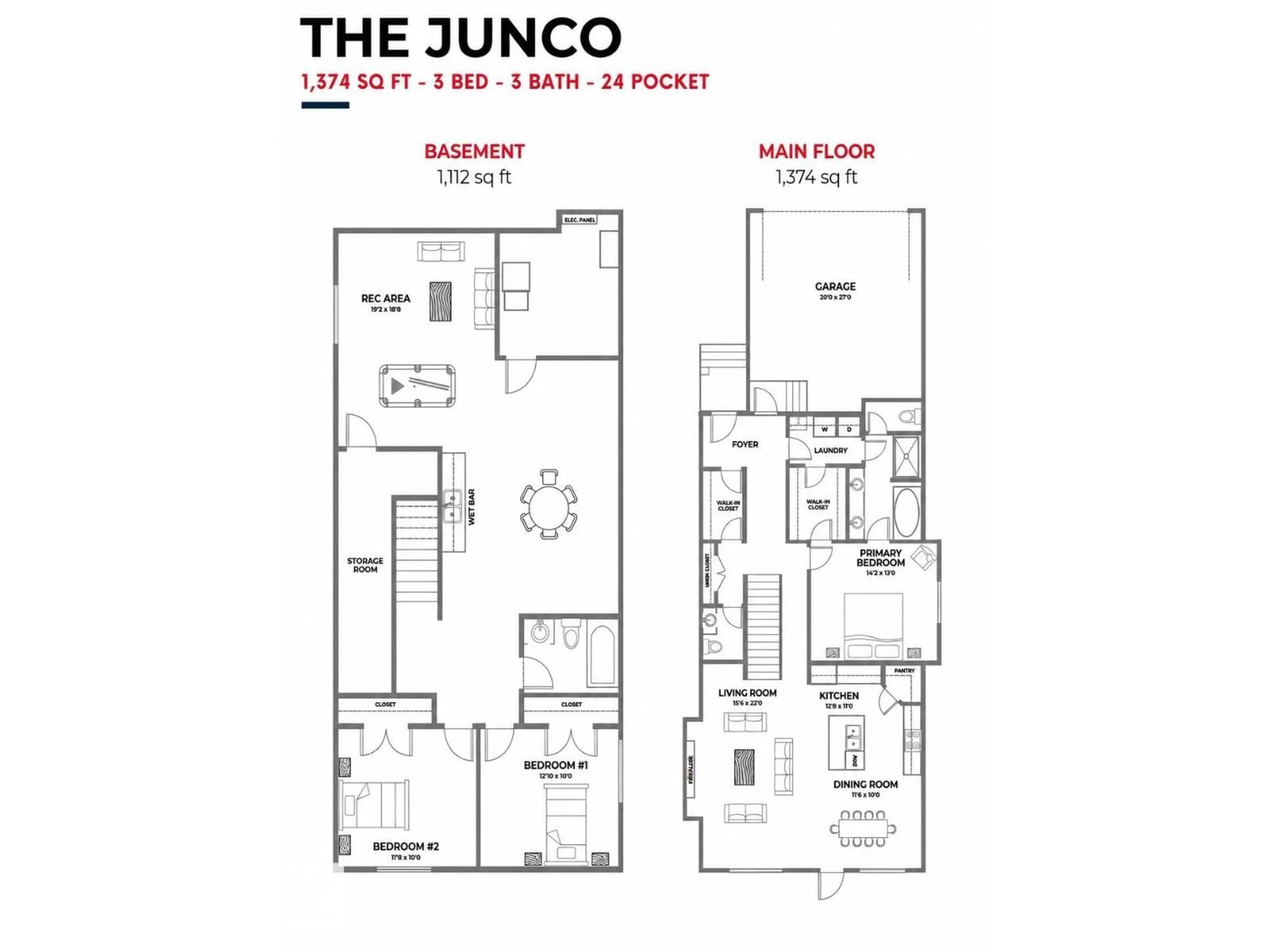 Floor plan for 1094 STARLING DRIVE, Edmonton Alberta T5V0A2