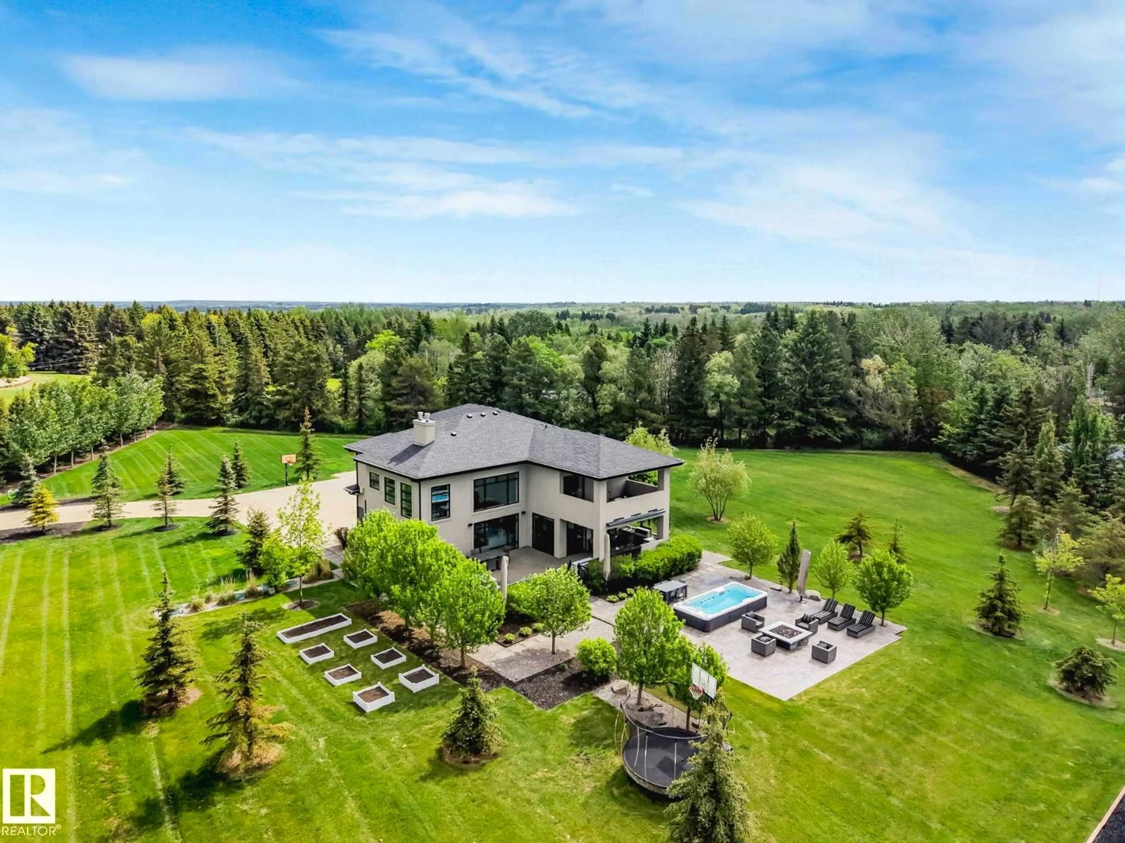 A pic from outside/outdoor area/front of a property/back of a property/a pic from drone, unknown for #2 - 22555 TWP ROAD 530, Rural Strathcona County Alberta T8A4T7