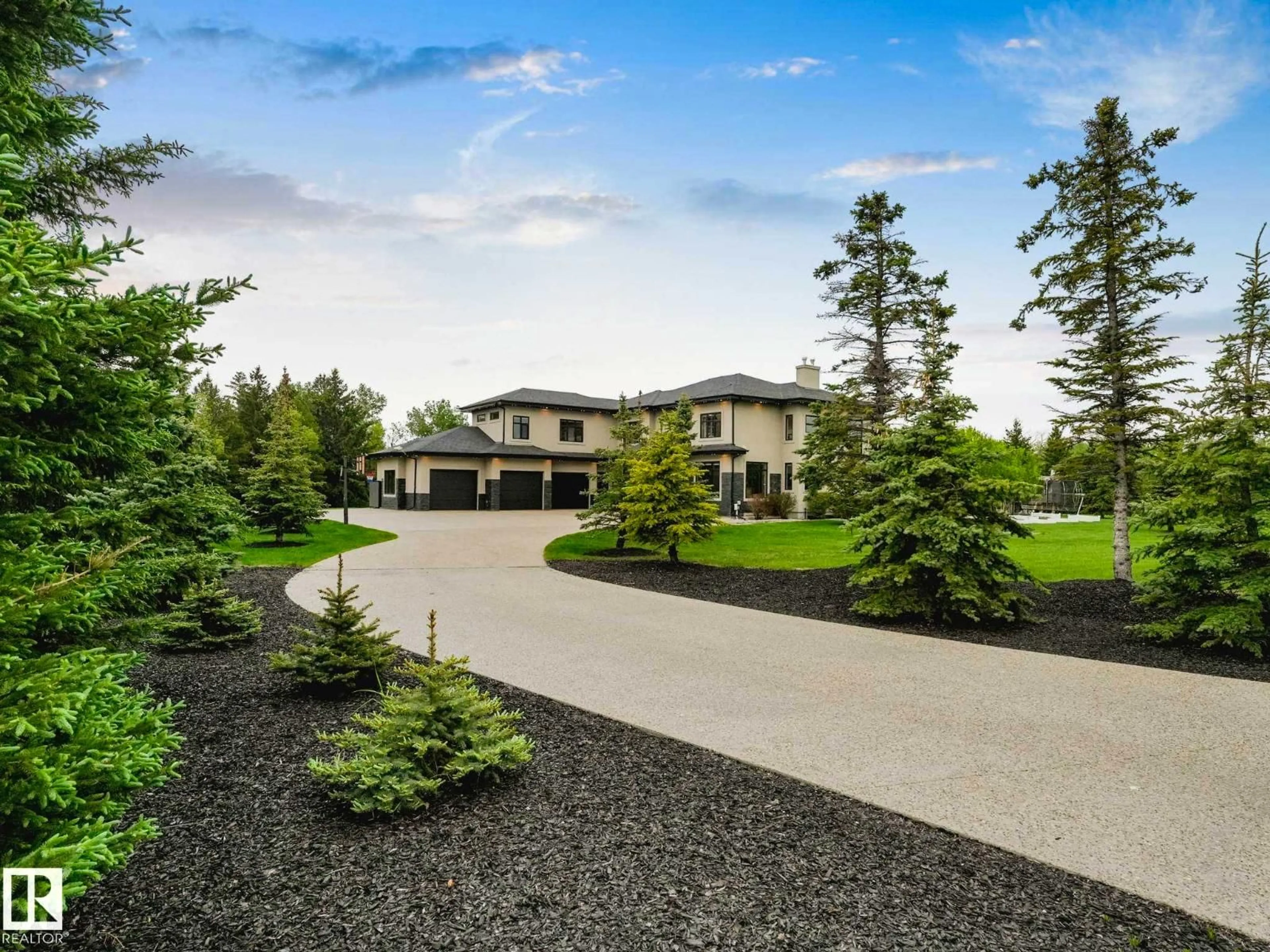 Patio, mountain view for #2 - 22555 TWP ROAD 530, Rural Strathcona County Alberta T8A4T7