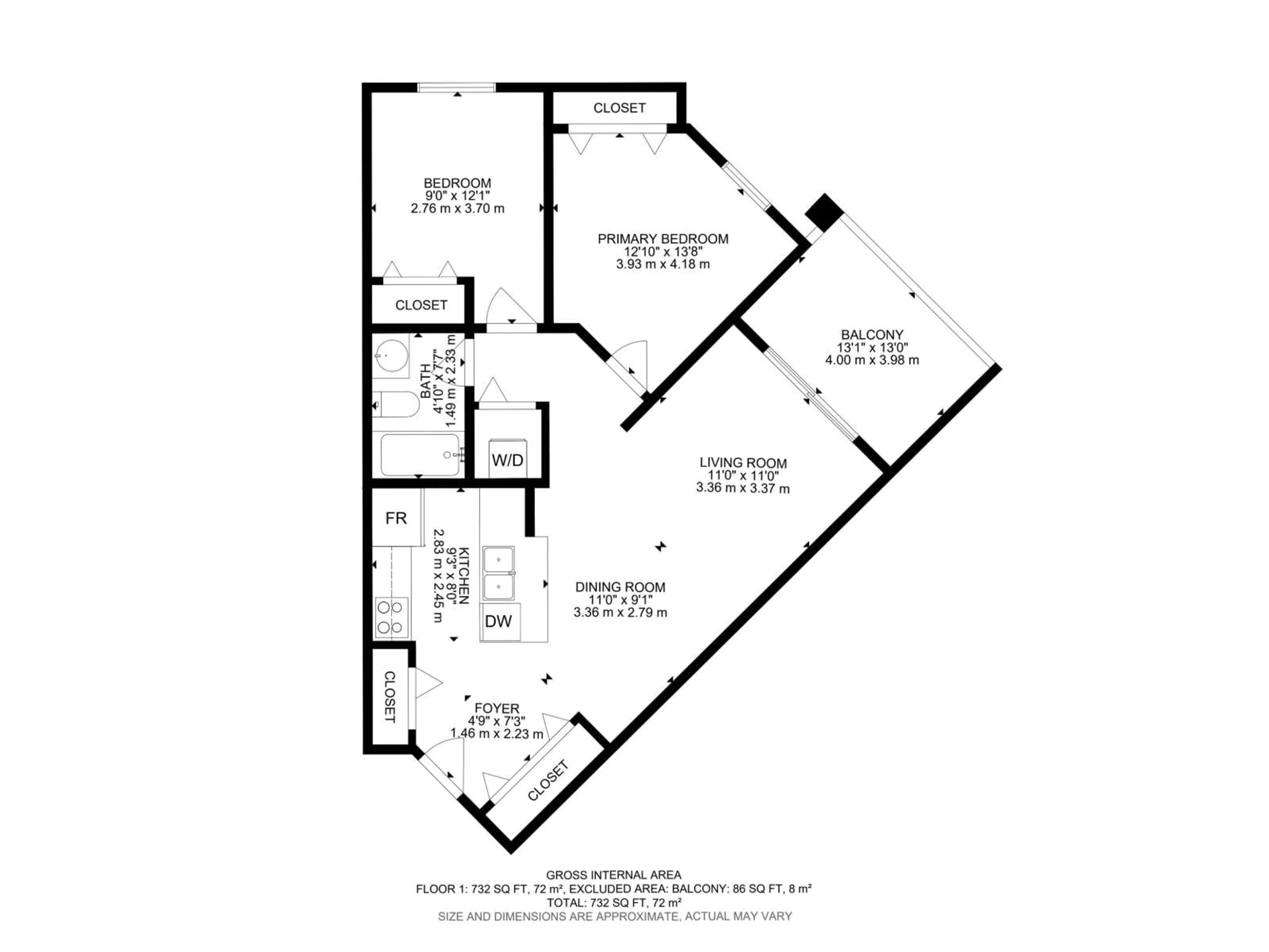 Floor plan for #313 - 5370 CHAPPELLE RD, Edmonton Alberta T6W3L5