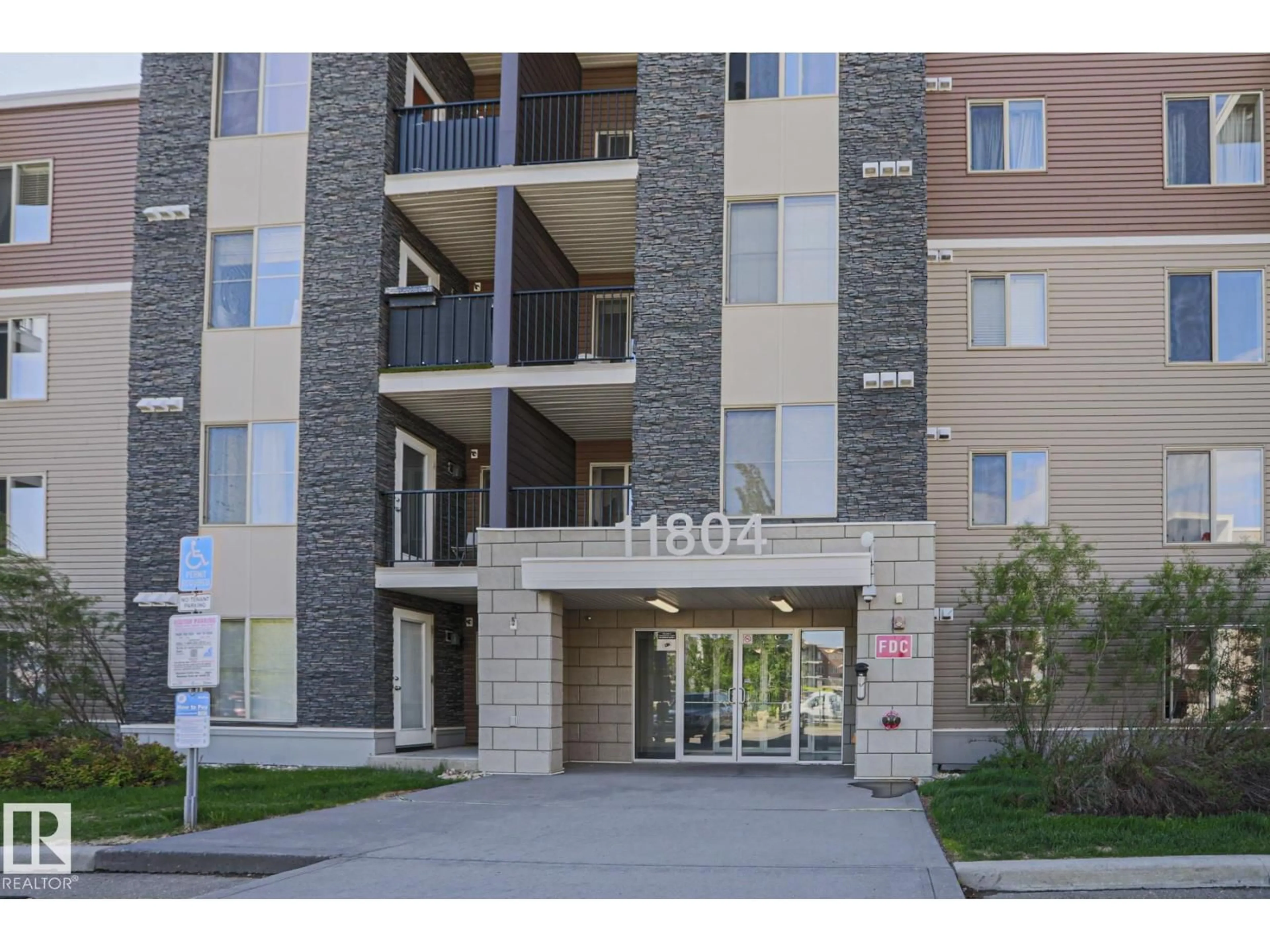 Indoor foyer for #405 - 11804 22 AV, Edmonton Alberta T6W2A2