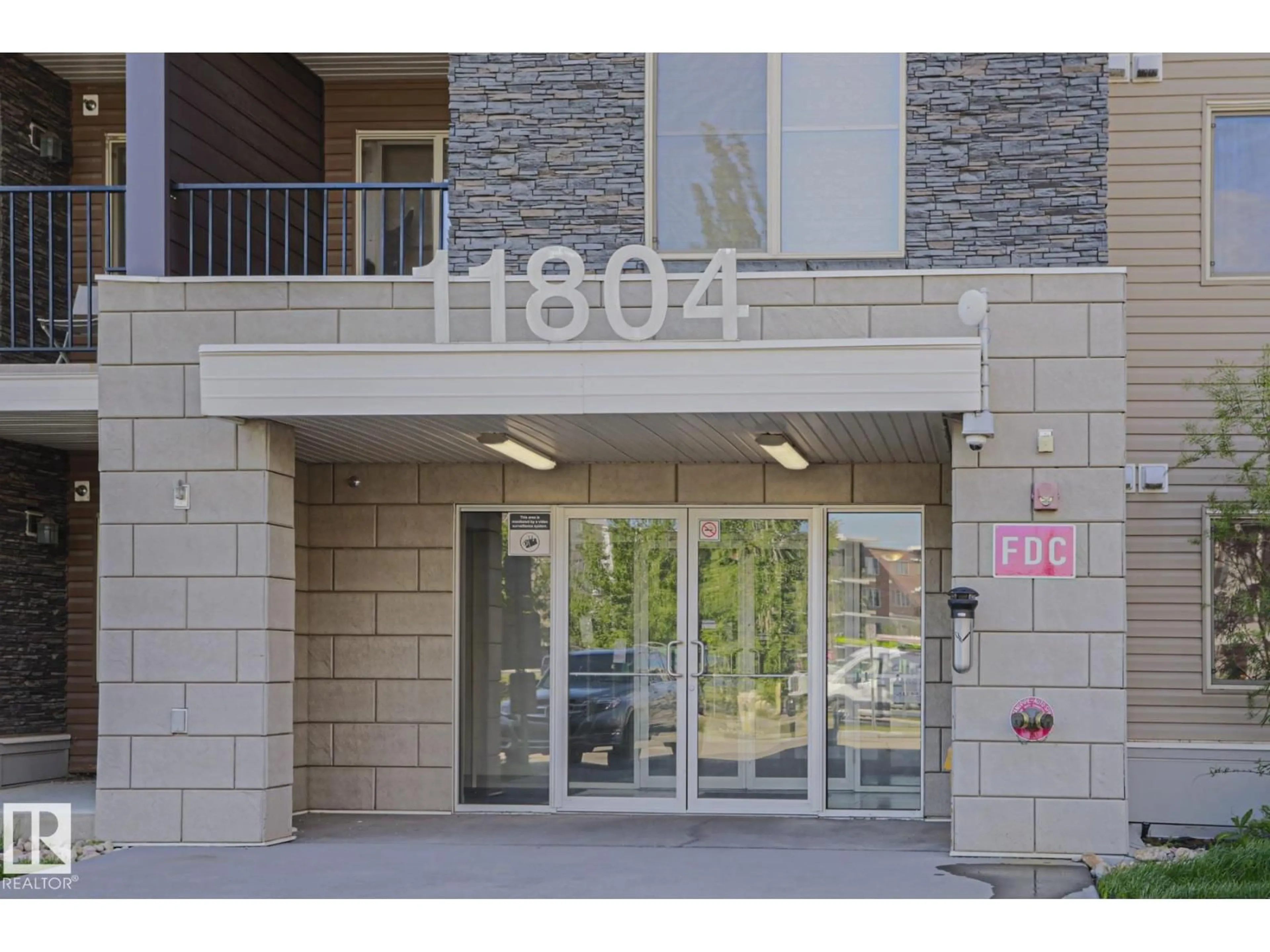 Indoor foyer for #405 - 11804 22 AV, Edmonton Alberta T6W2A2