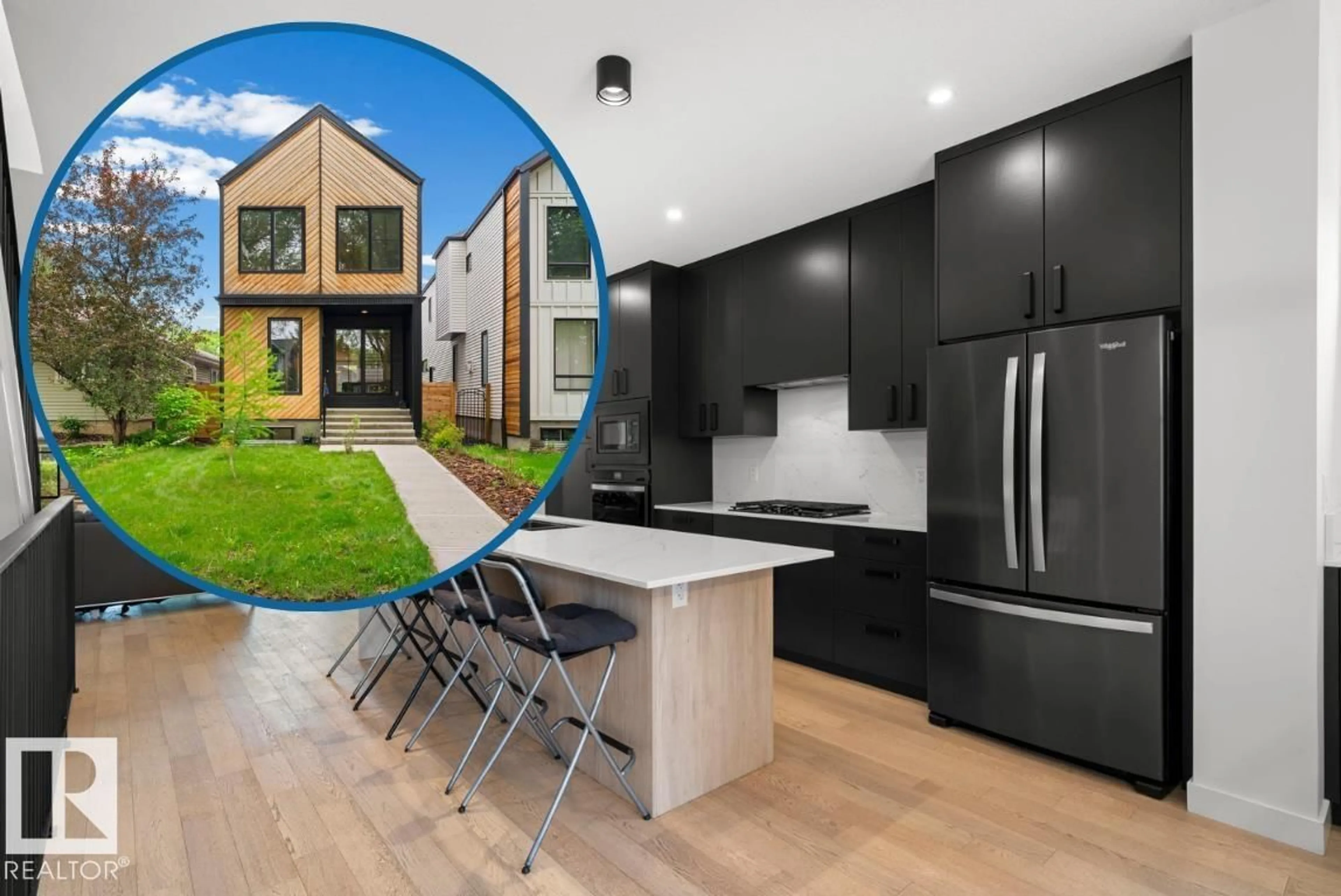 Open concept kitchen, unknown for 9138 71 AV, Edmonton Alberta T6E0N8