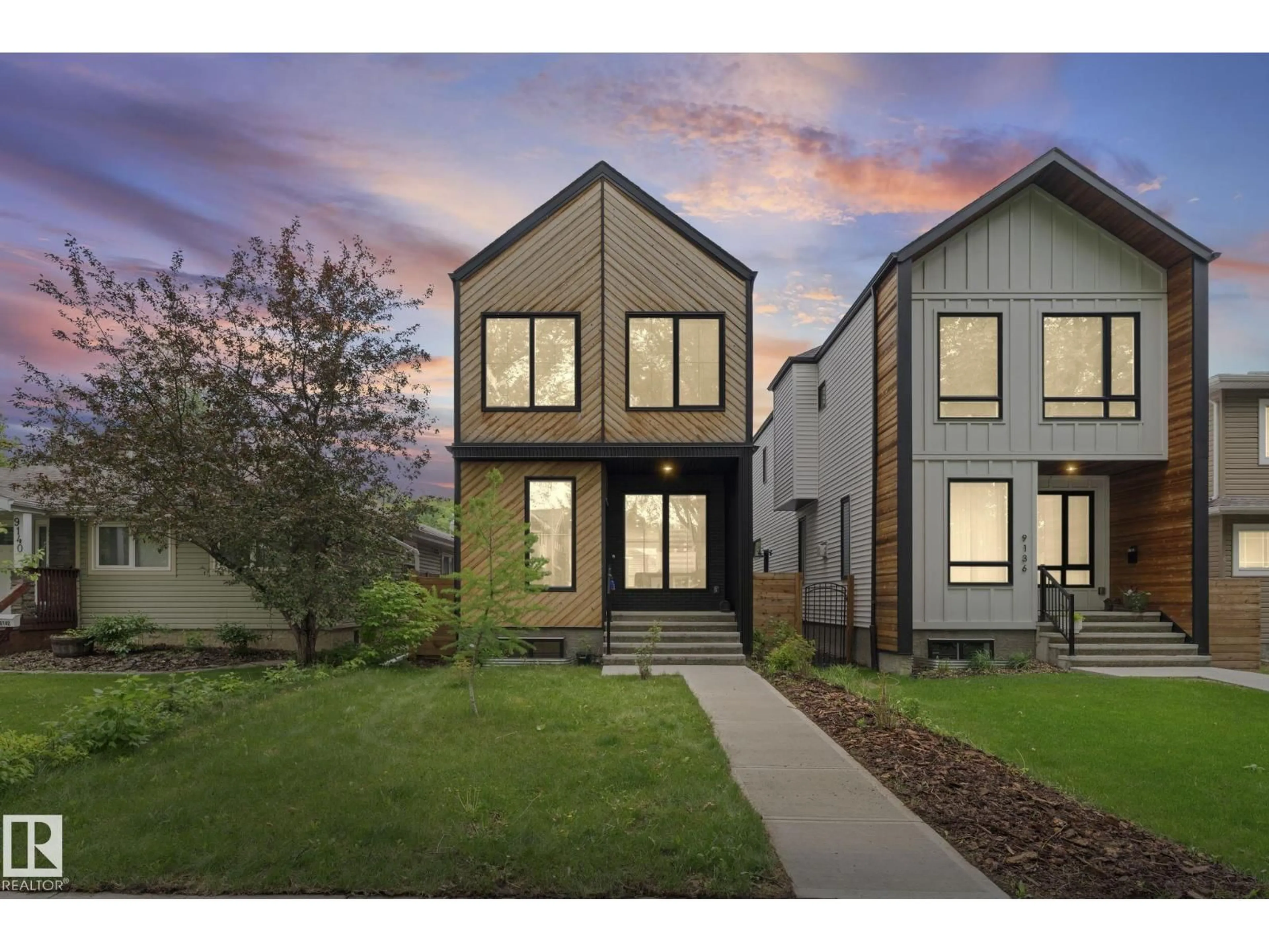 Home with brick exterior material, street for 9138 71 AV, Edmonton Alberta T6E0N8