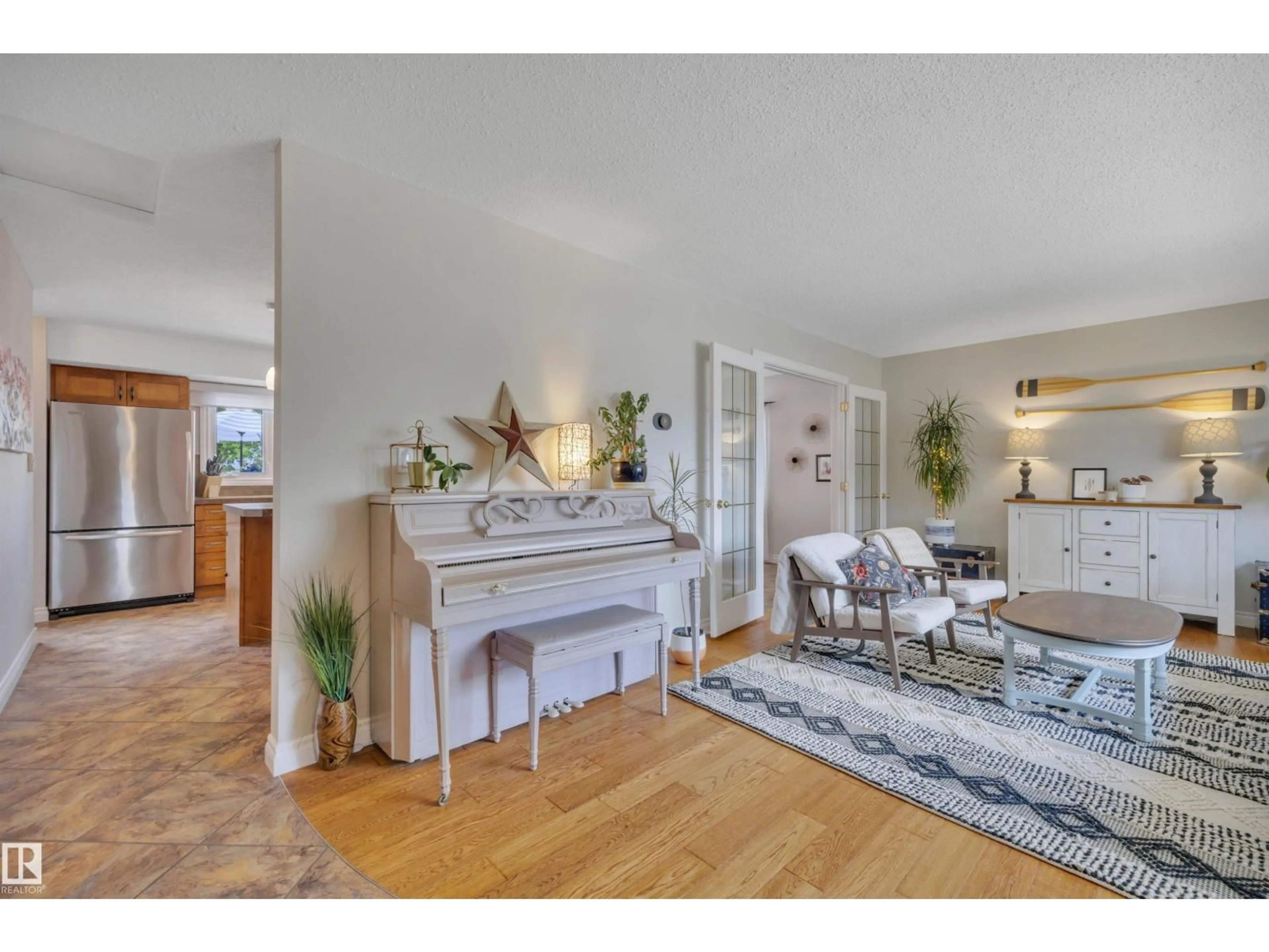 Living room with furniture, unknown for 14 MEADOWOOD CR, Sherwood Park Alberta T8A0L7