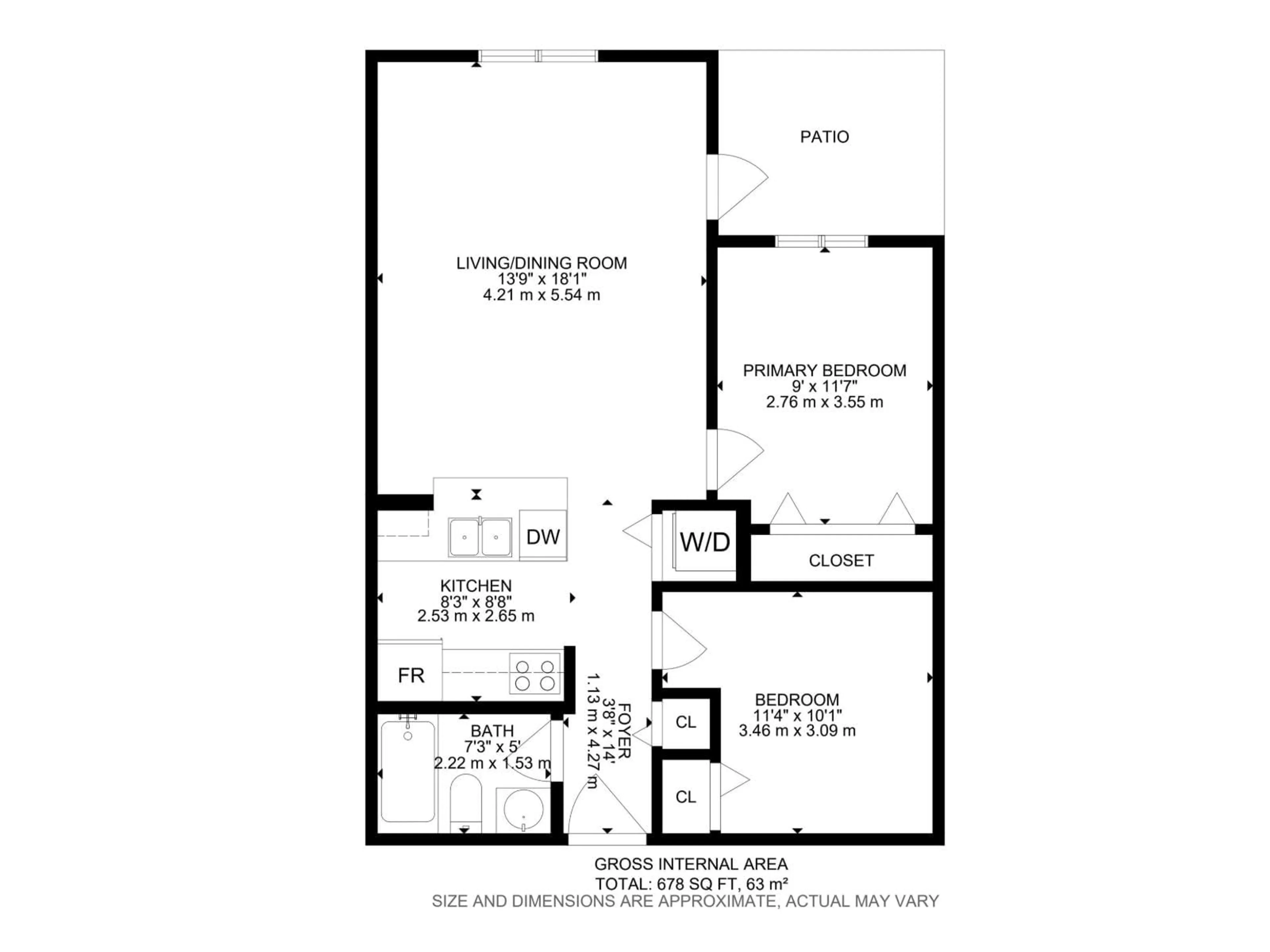 Floor plan for 5370 - 110 CHAPPELLE RD SW, Edmonton Alberta T6W3L5