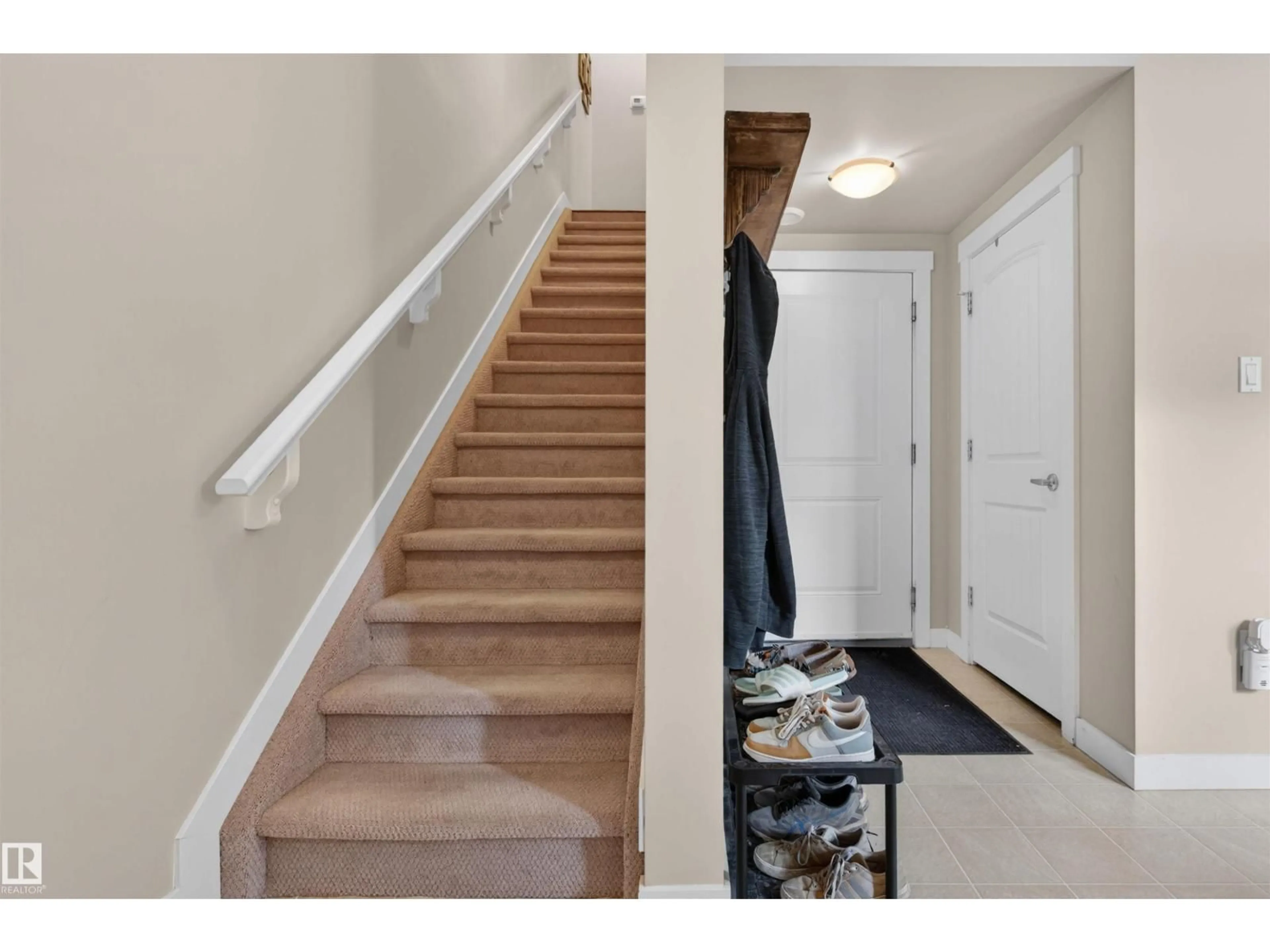 Indoor entryway for #85 - 8315 180 AV, Edmonton Alberta T5Z0J2