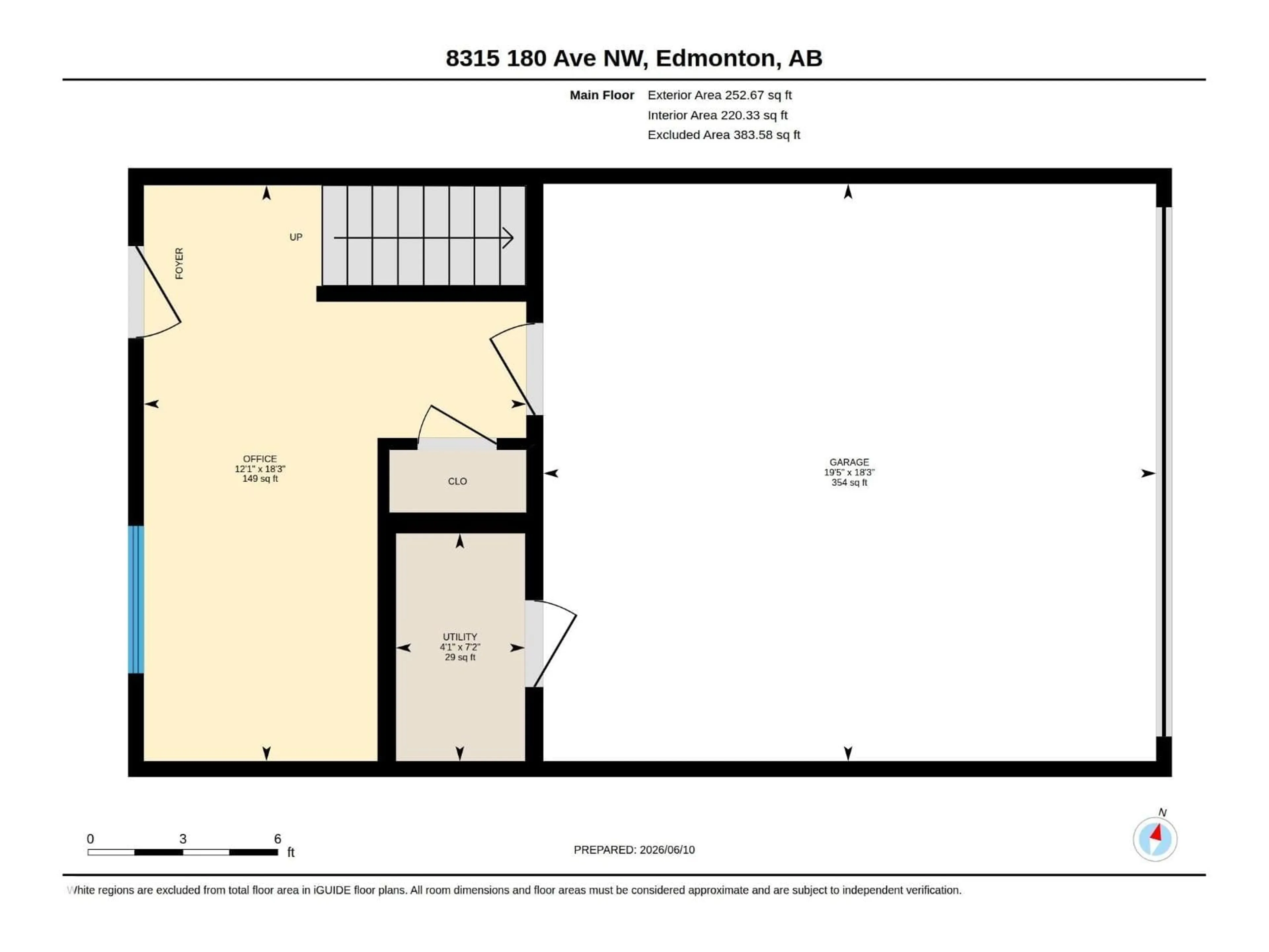 Floor plan for #85 - 8315 180 AV, Edmonton Alberta T5Z0J2