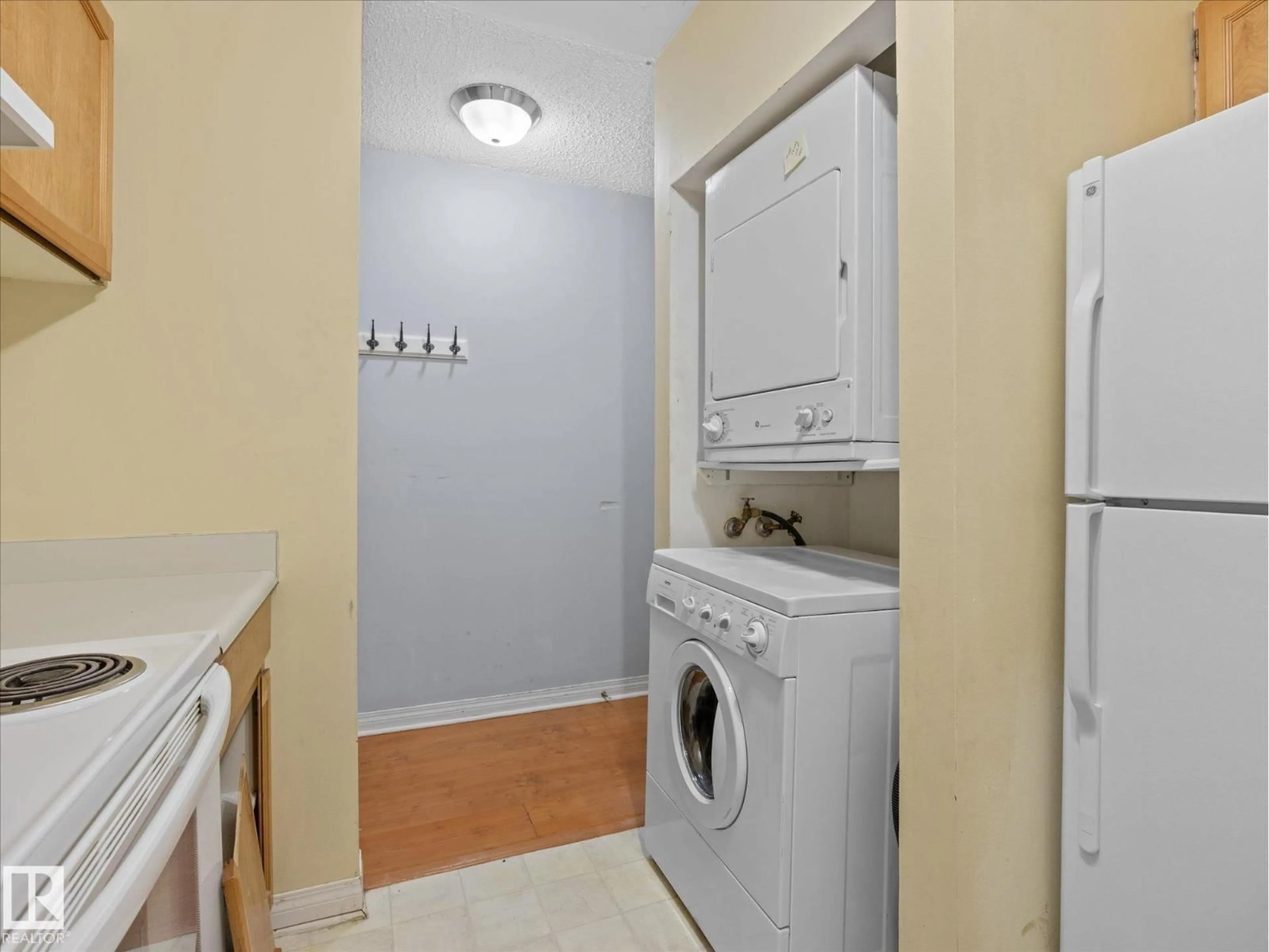Laundry room for #110 - 10139 117 ST, Edmonton Alberta T5K2L3