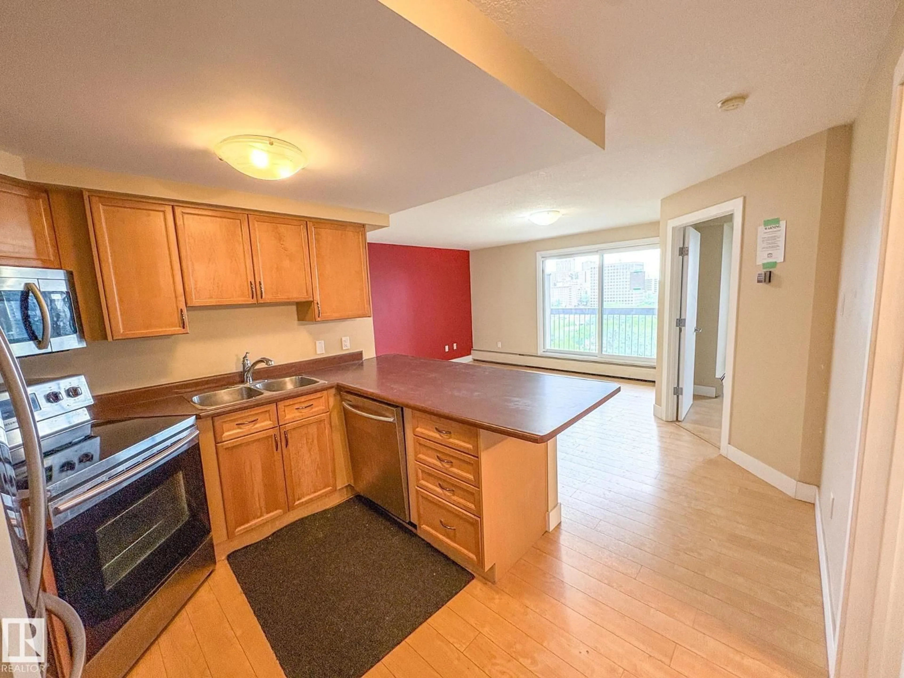 Standard kitchen, unknown for #1202 - 9715 110 ST, Edmonton Alberta T5K2M1