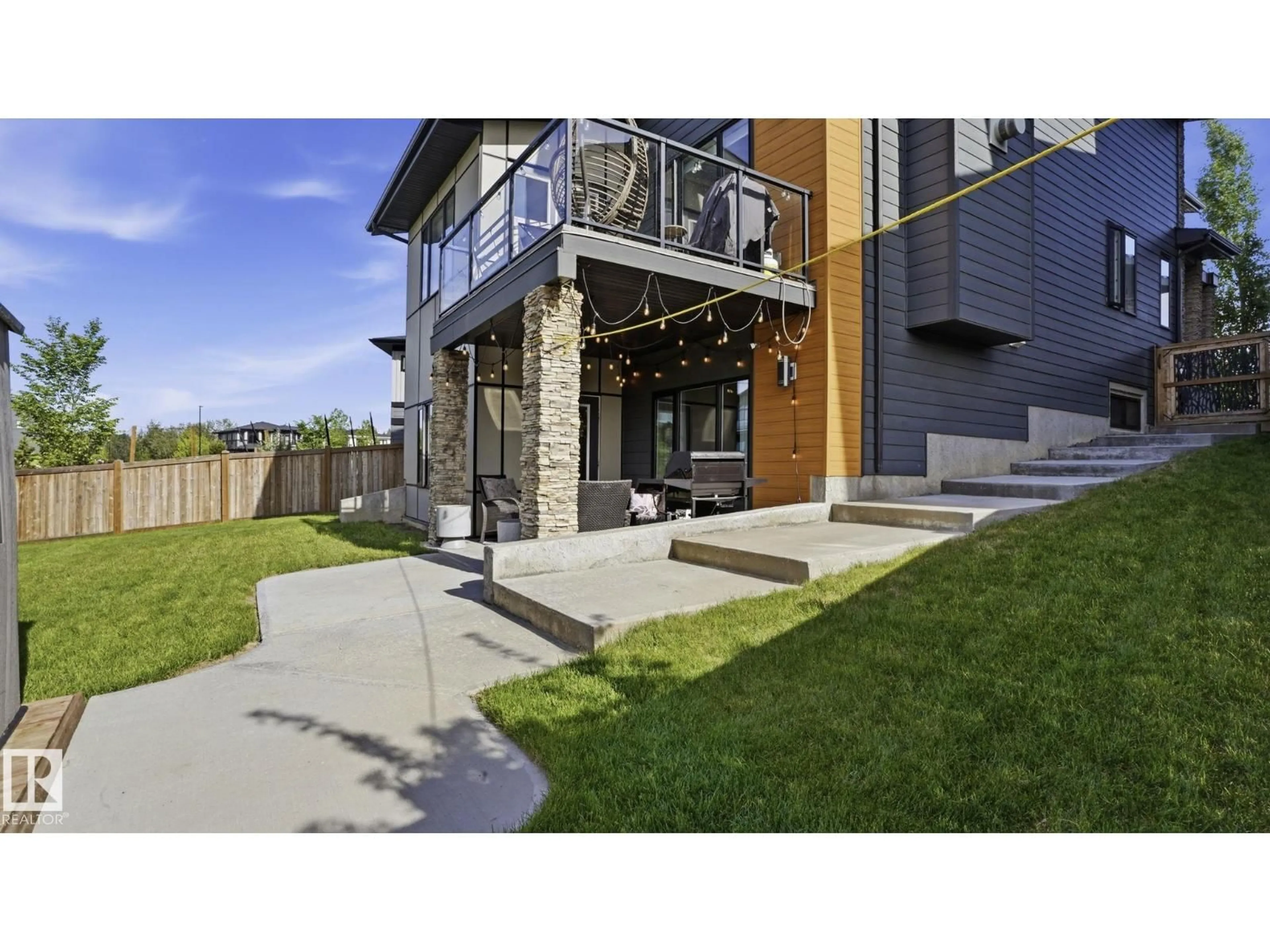 Patio, street for 61 AMESBURY WD, Sherwood Park Alberta T8B0C2