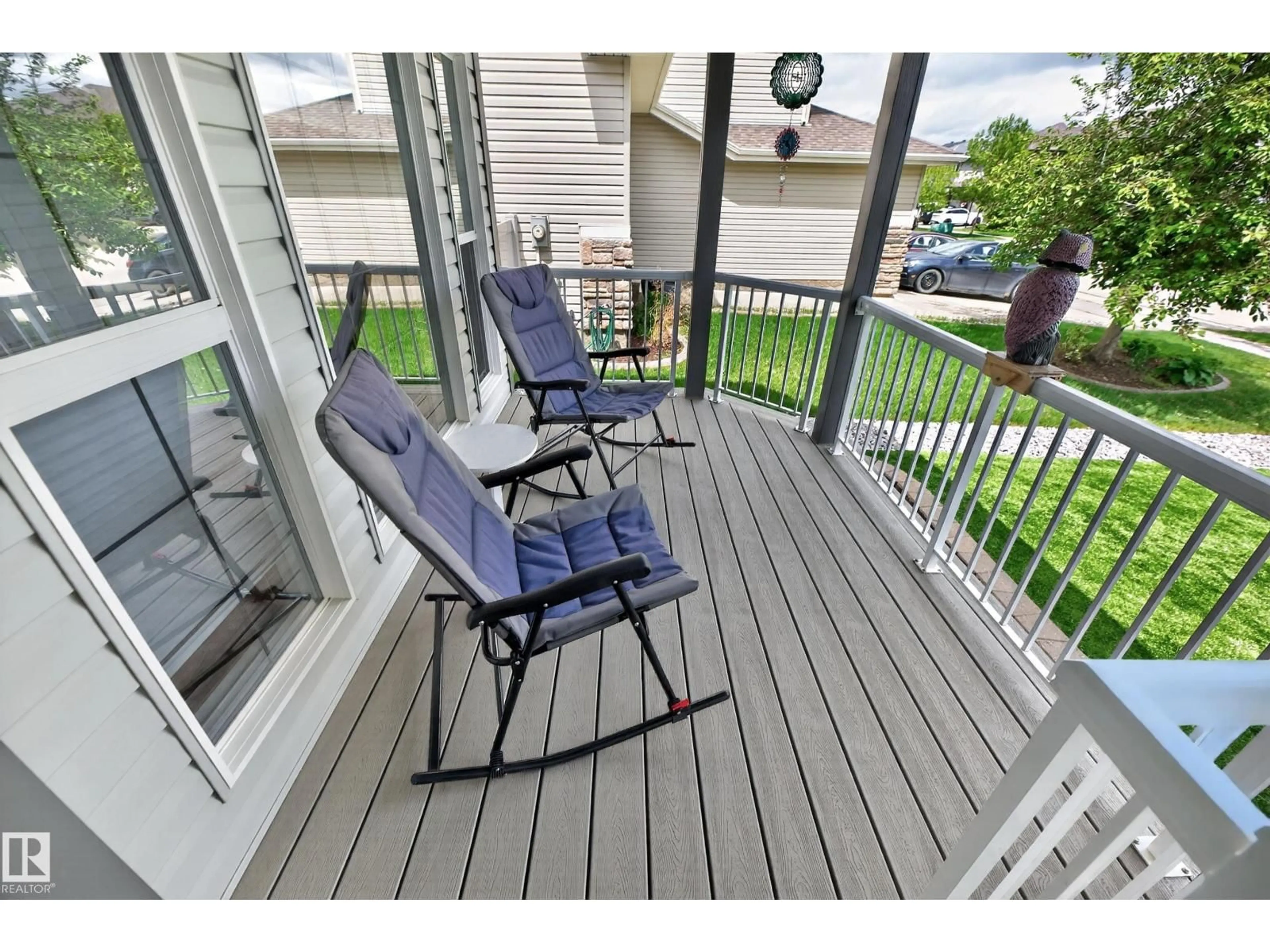 Patio, water/lake/river/ocean view for 3304 64 ST, Beaumont Alberta T4X0G4