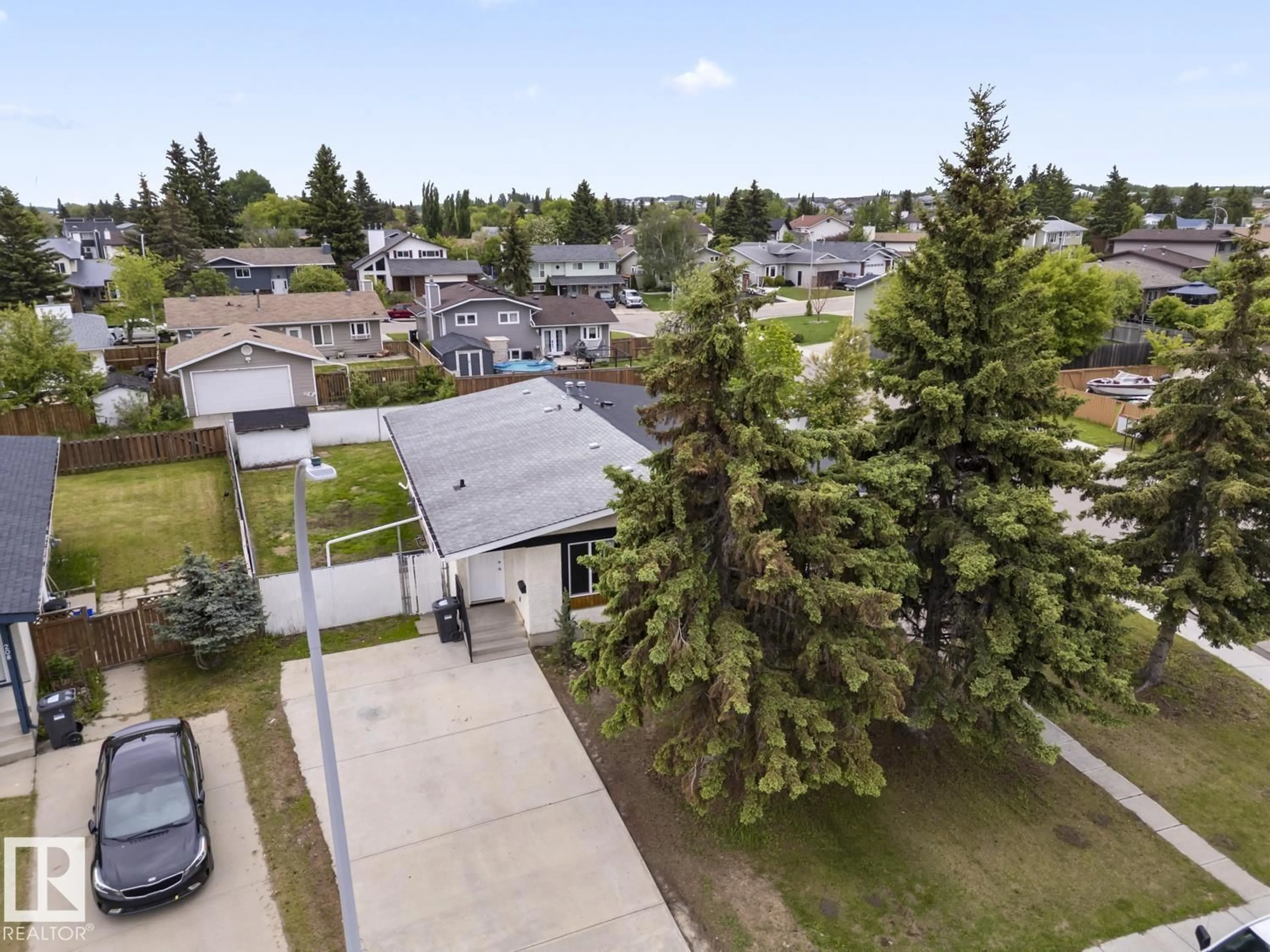 A pic from outside/outdoor area/front of a property/back of a property/a pic from drone, street for 210 22 ST, Cold Lake Alberta T9M1E7