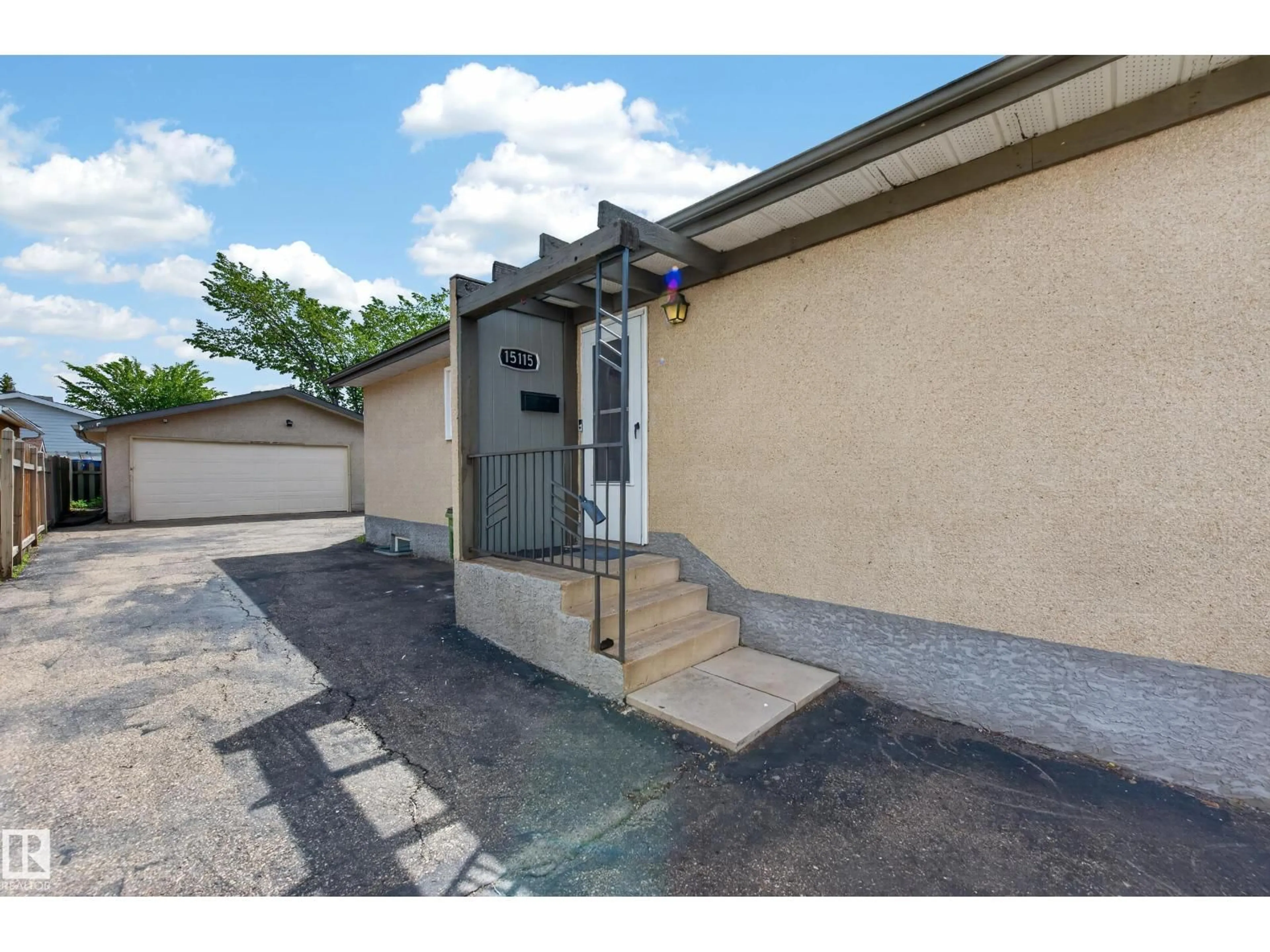 Patio, street for NW - 15115 22 ST, Edmonton Alberta T5Y2A4