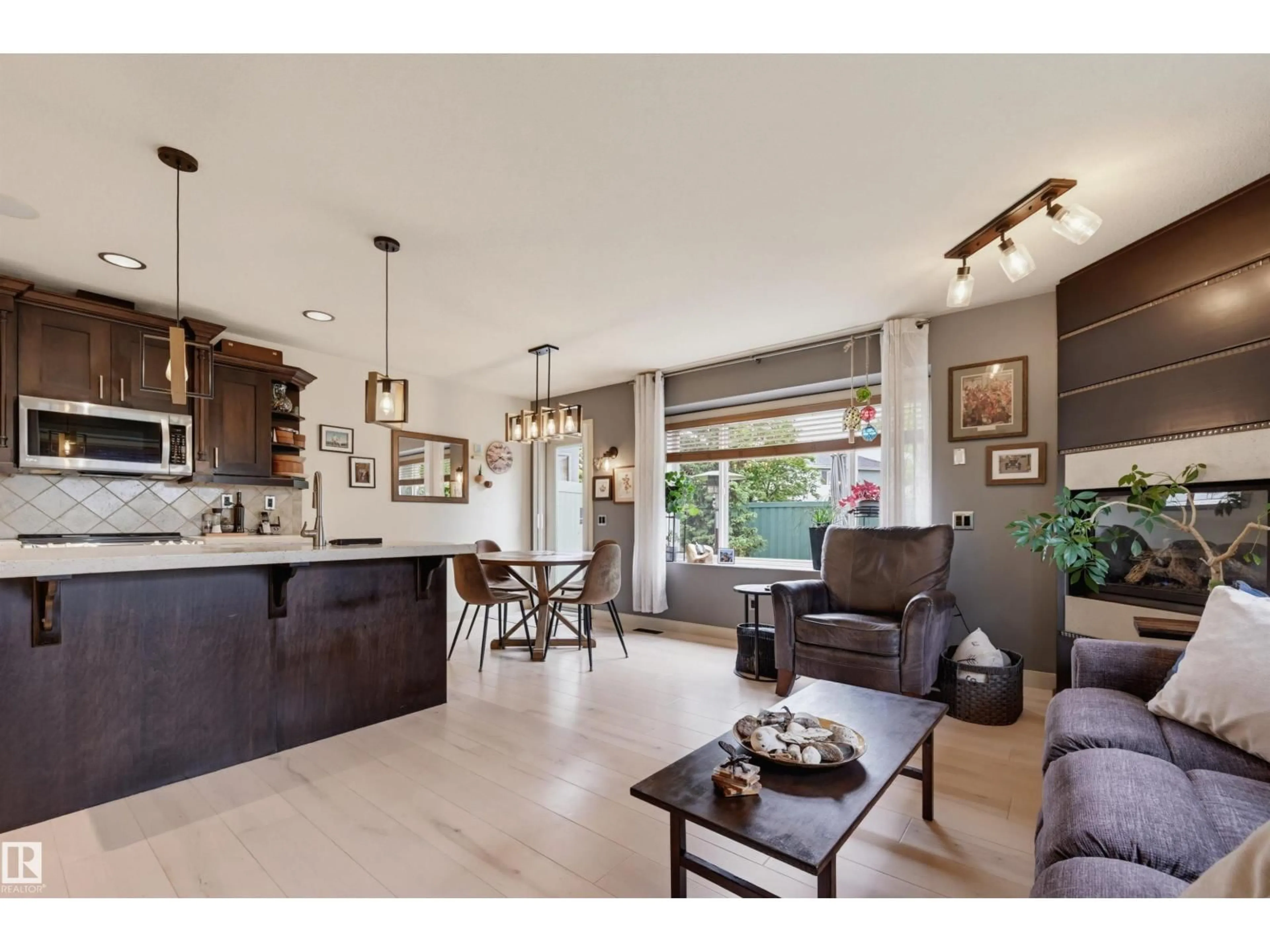 Open concept kitchen, unknown for 60 2565 HANNA CR NW, Edmonton Alberta T6R0M4