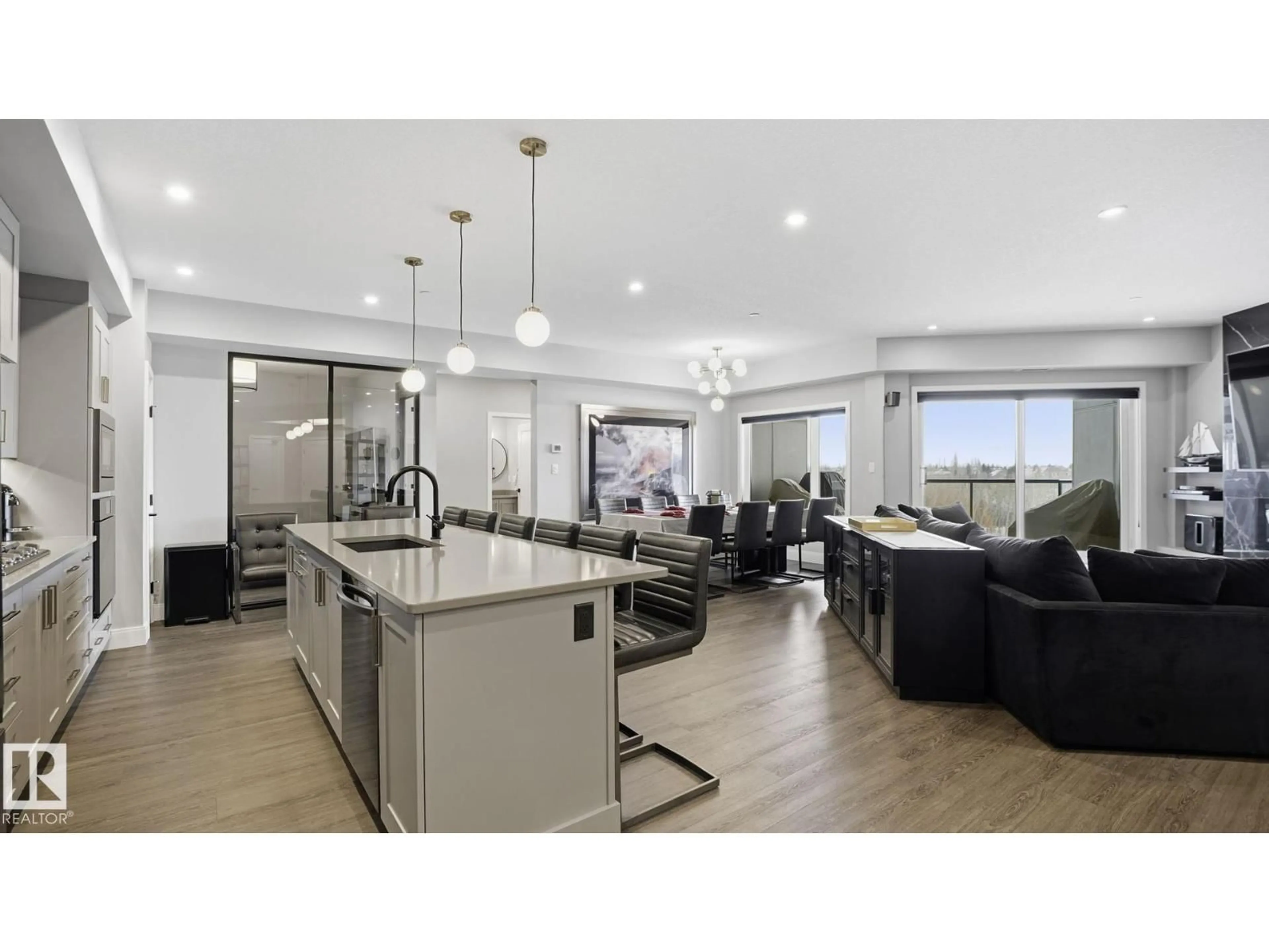 Open concept kitchen, unknown for 311 - 7463 MAY CM, Edmonton Alberta T6R0X1