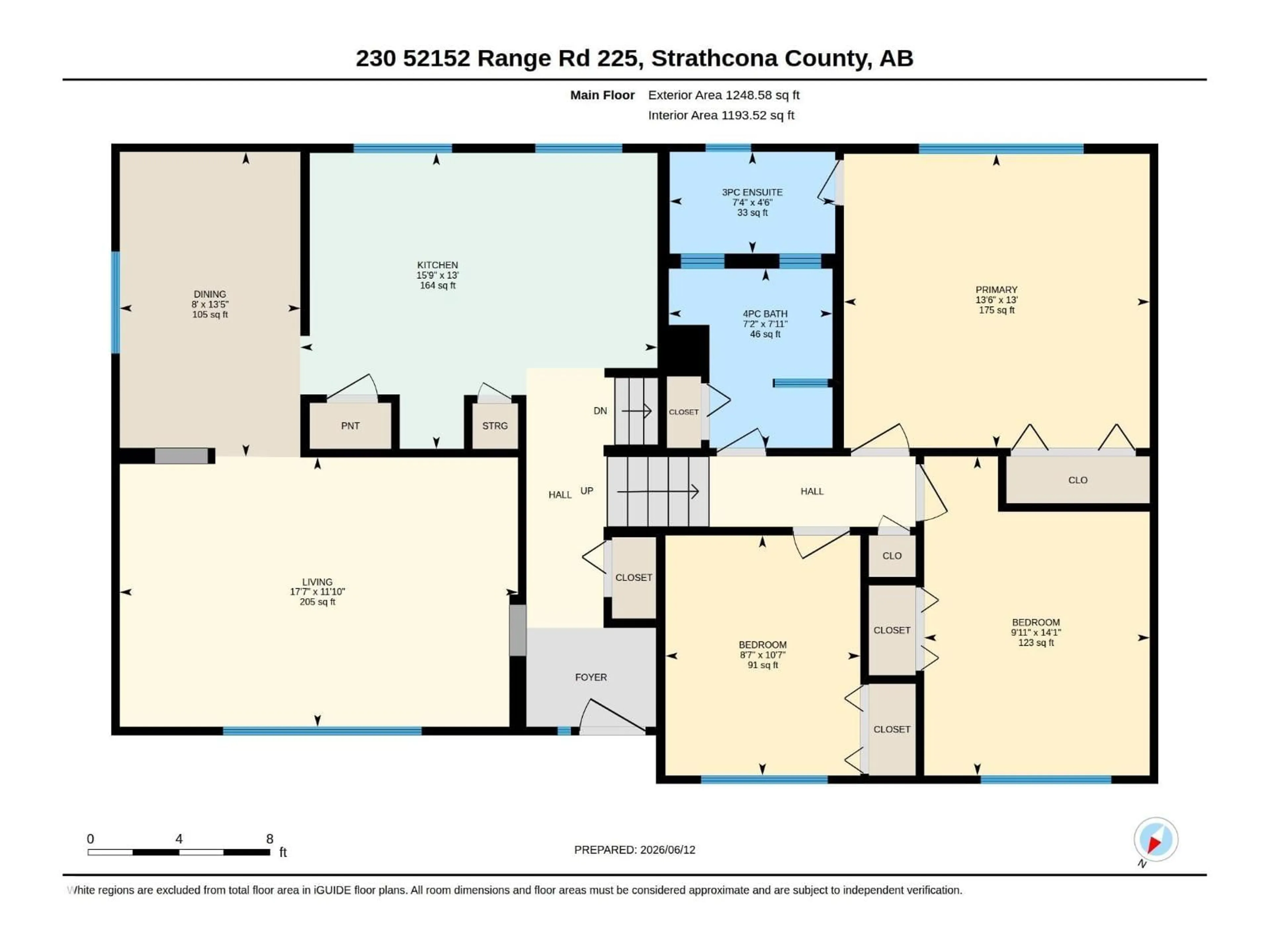 Floor plan for 230 52152 RGE ROAD 225, Rural Strathcona County Alberta T8C1C6