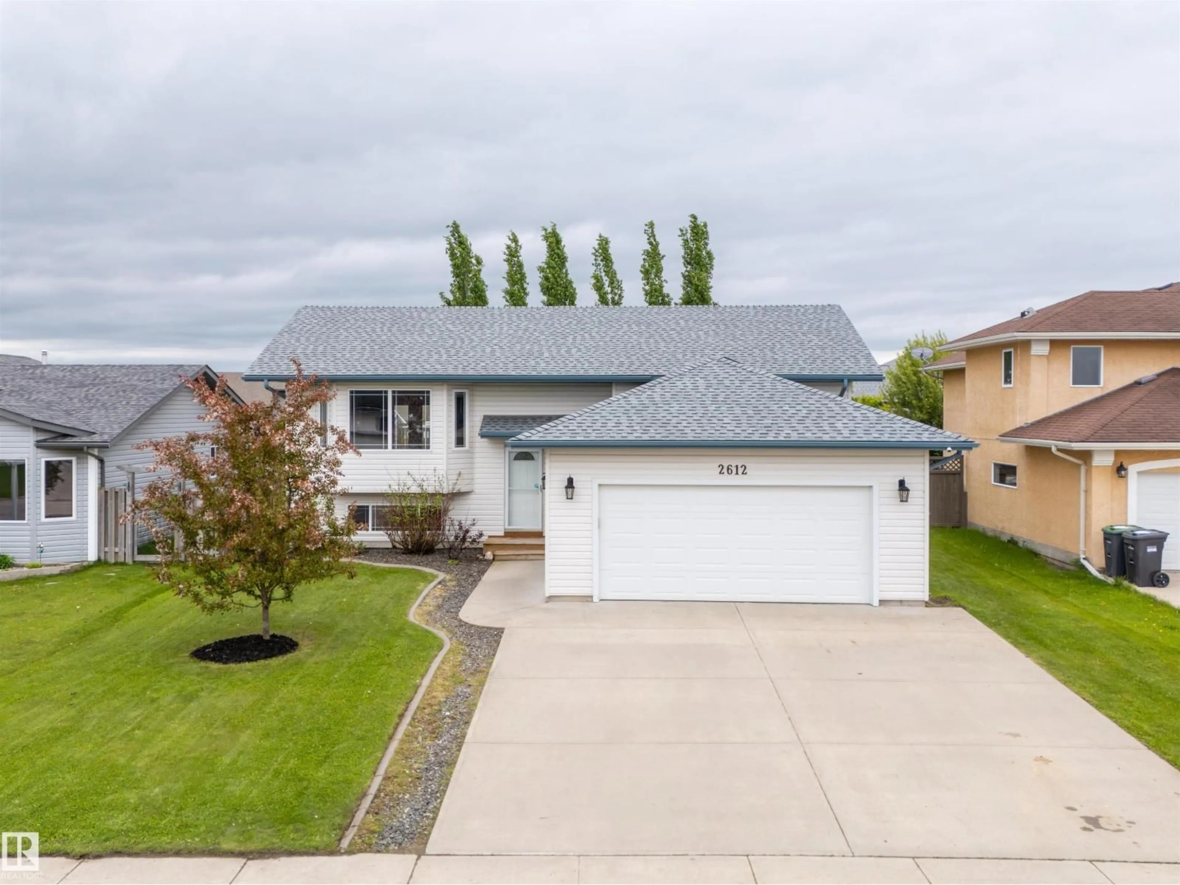 A pic from outside/outdoor area/front of a property/back of a property/a pic from drone, street for 2612 6 AV, Cold Lake Alberta T9M2C7