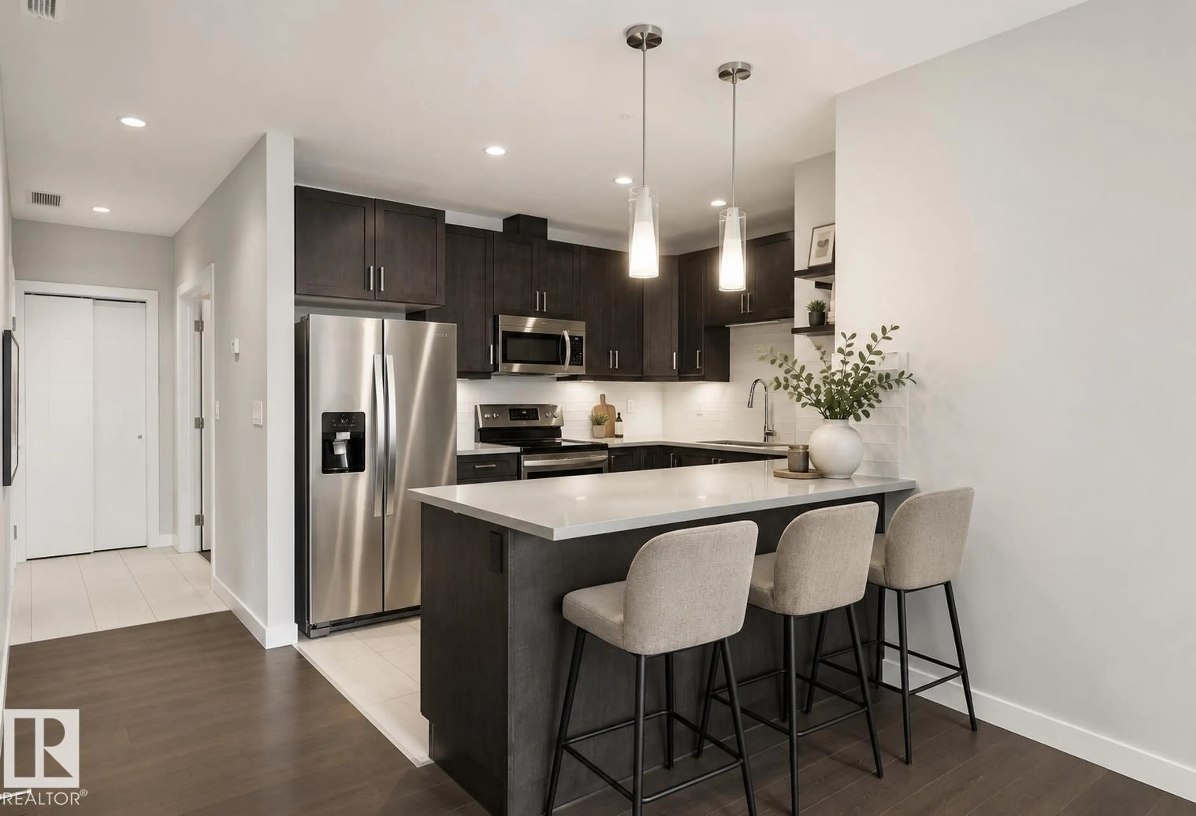 Open concept kitchen, unknown for 809 - 10238 103 ST NW, Edmonton Alberta T5J0Y8