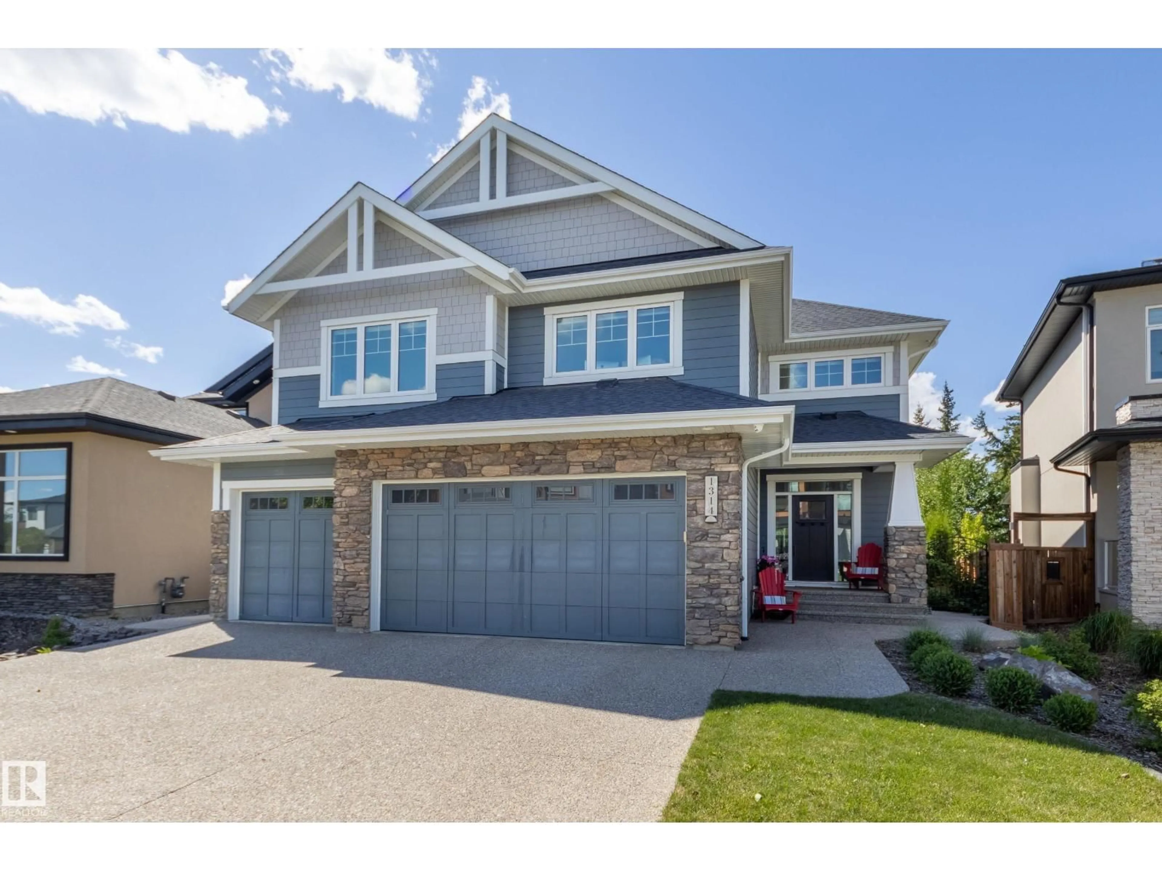 Home with brick exterior material, street for 1314 CLEMENT CT, Edmonton Alberta T6M0C9