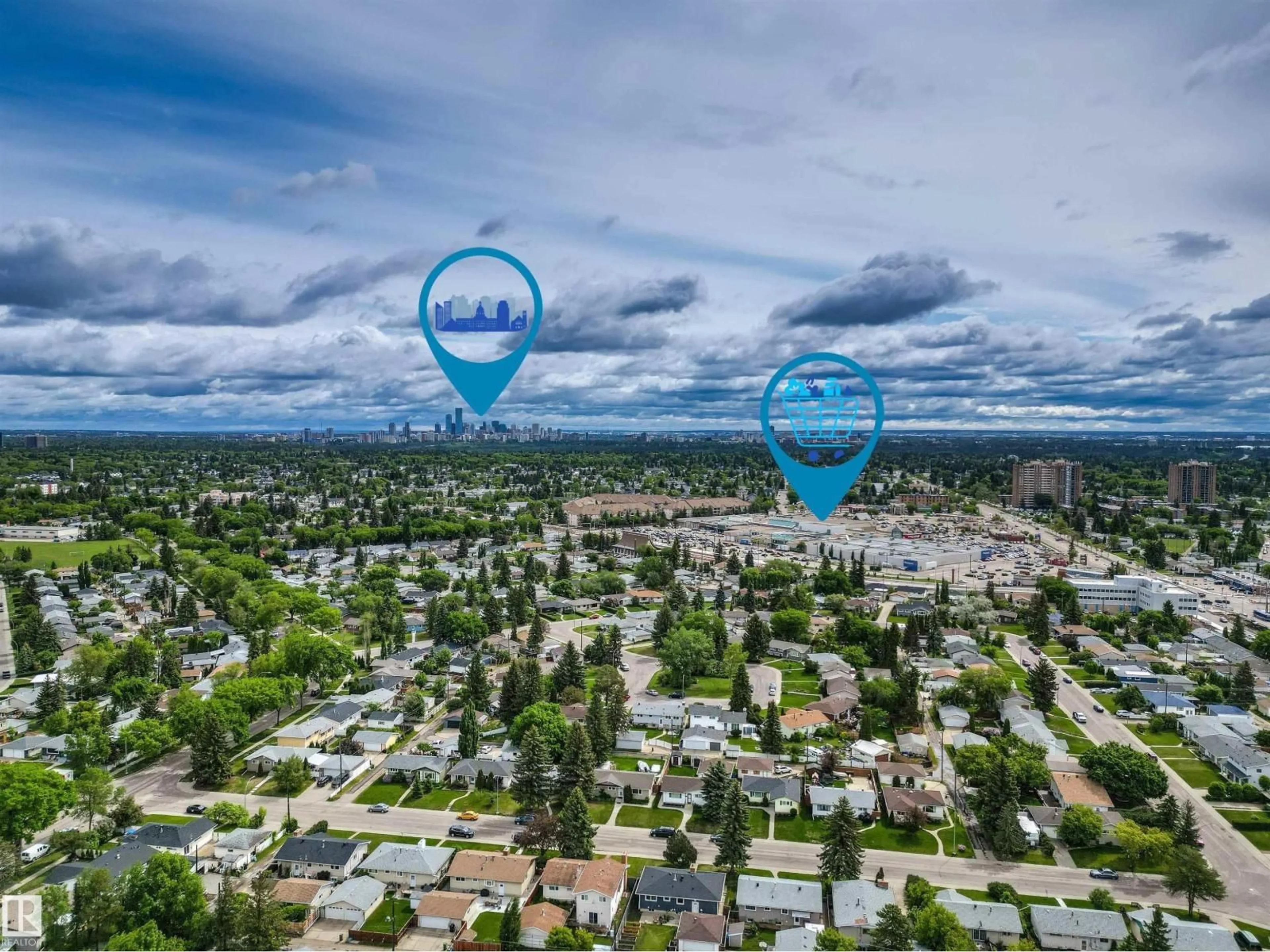 Picture of a map for NW - 8719 164A ST, Edmonton Alberta T5R2R2