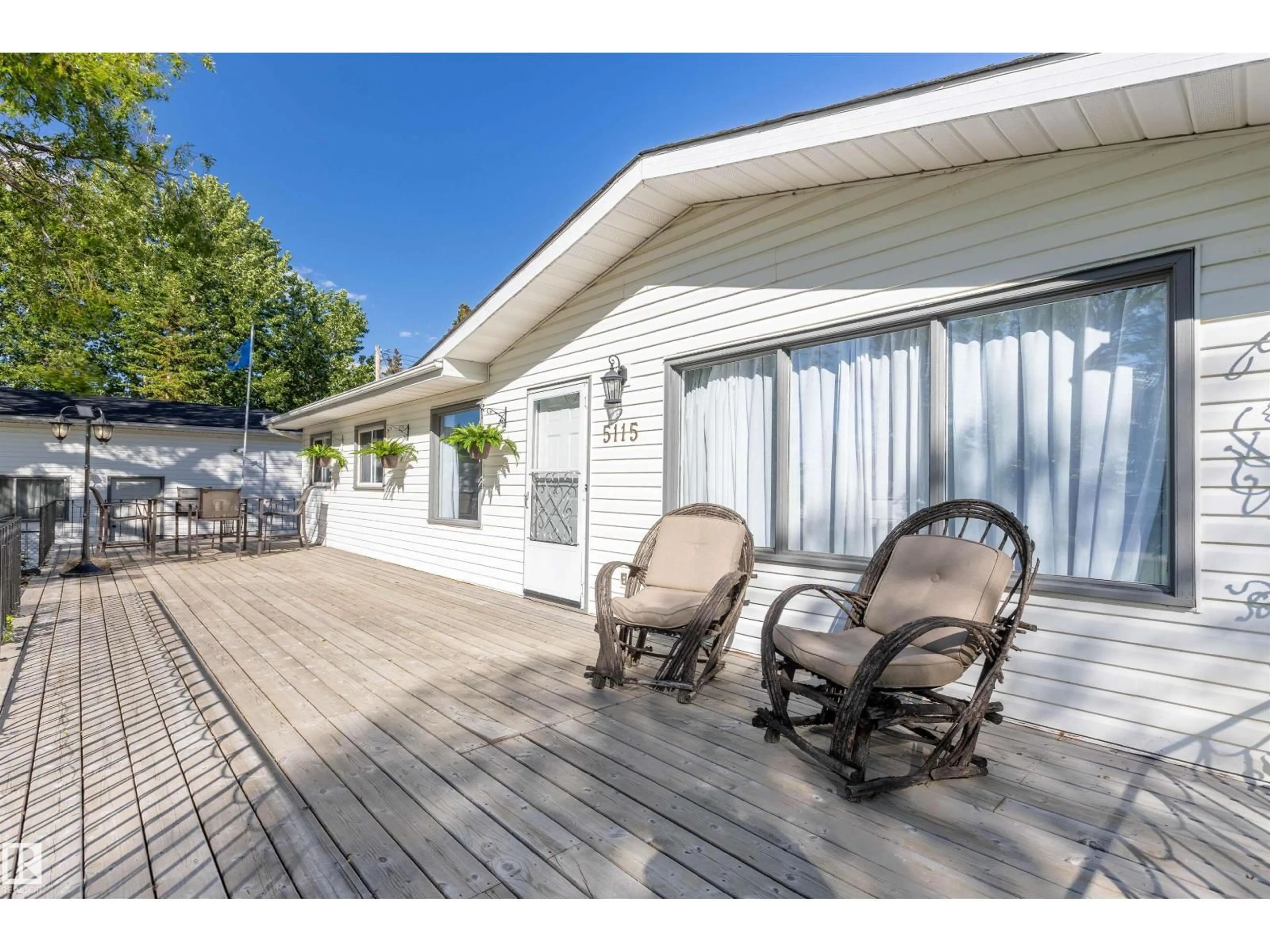 Patio, water/lake/river/ocean view for 5115 49 AV, Rural Lac Ste. Anne County Alberta T0E0A0